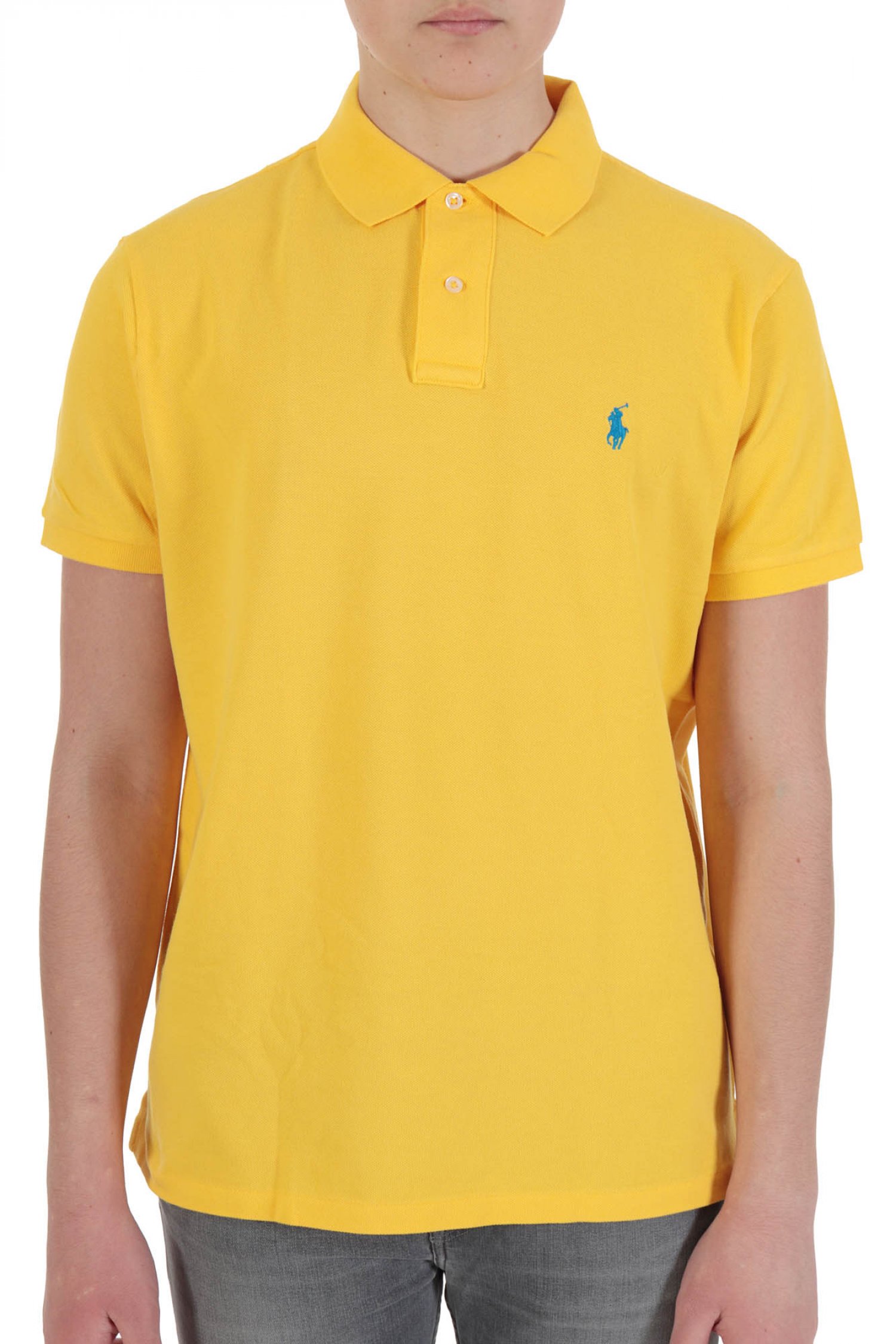 RALPH LAUREN POLO CUSTOM SLIM FIT BSR ΚΙΤΡΙΝΟ