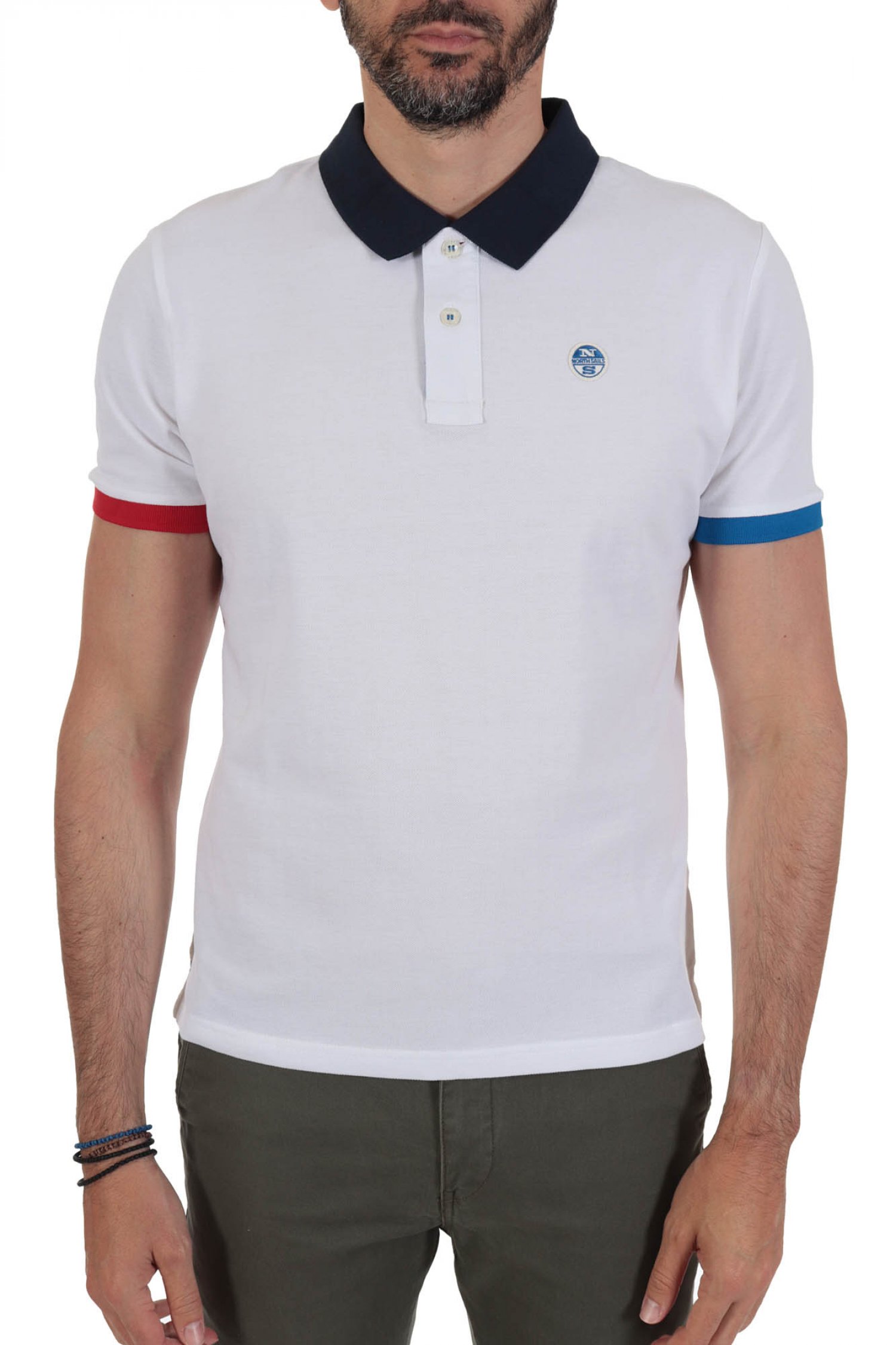 ΛΟΙΠΟΙ ΠΡΟΜΗΘΕΥΤΕΣ NORTH SAILS POLO LOGO REGULAR FIT ΛΕΥΚΟ