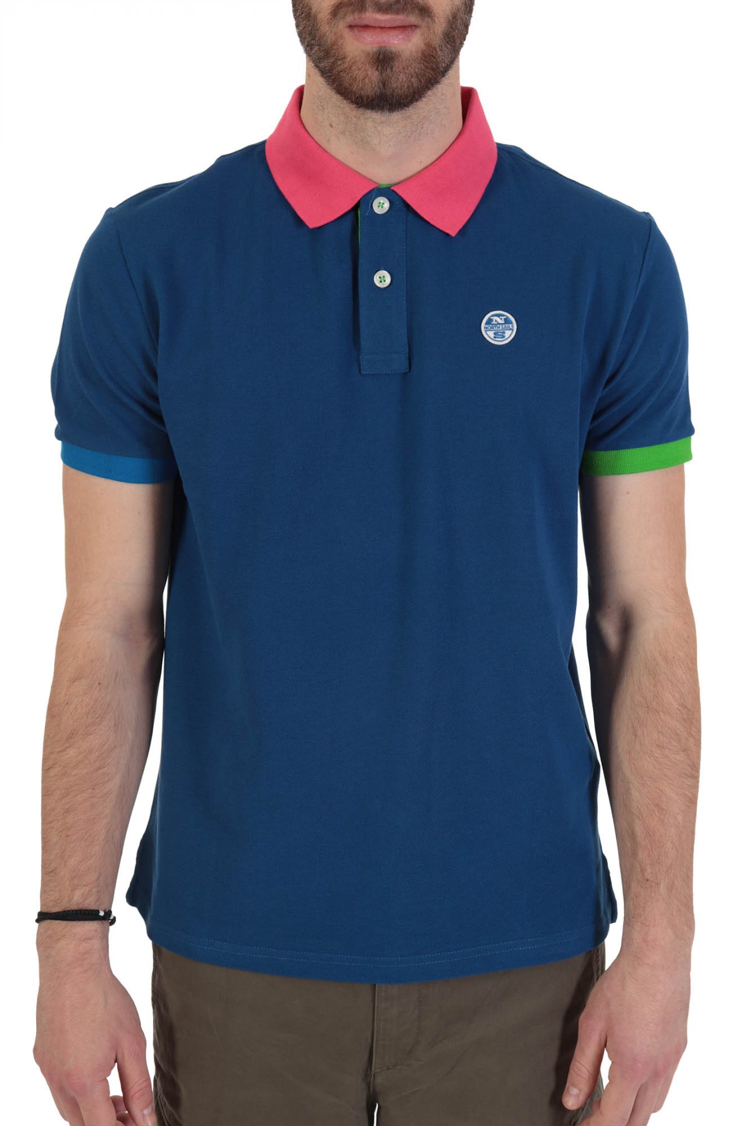 ΛΟΙΠΟΙ ΠΡΟΜΗΘΕΥΤΕΣ NORTH SAILS POLO LOGO REGULAR FIT ΡΟΥΑ ΜΠΛΕ