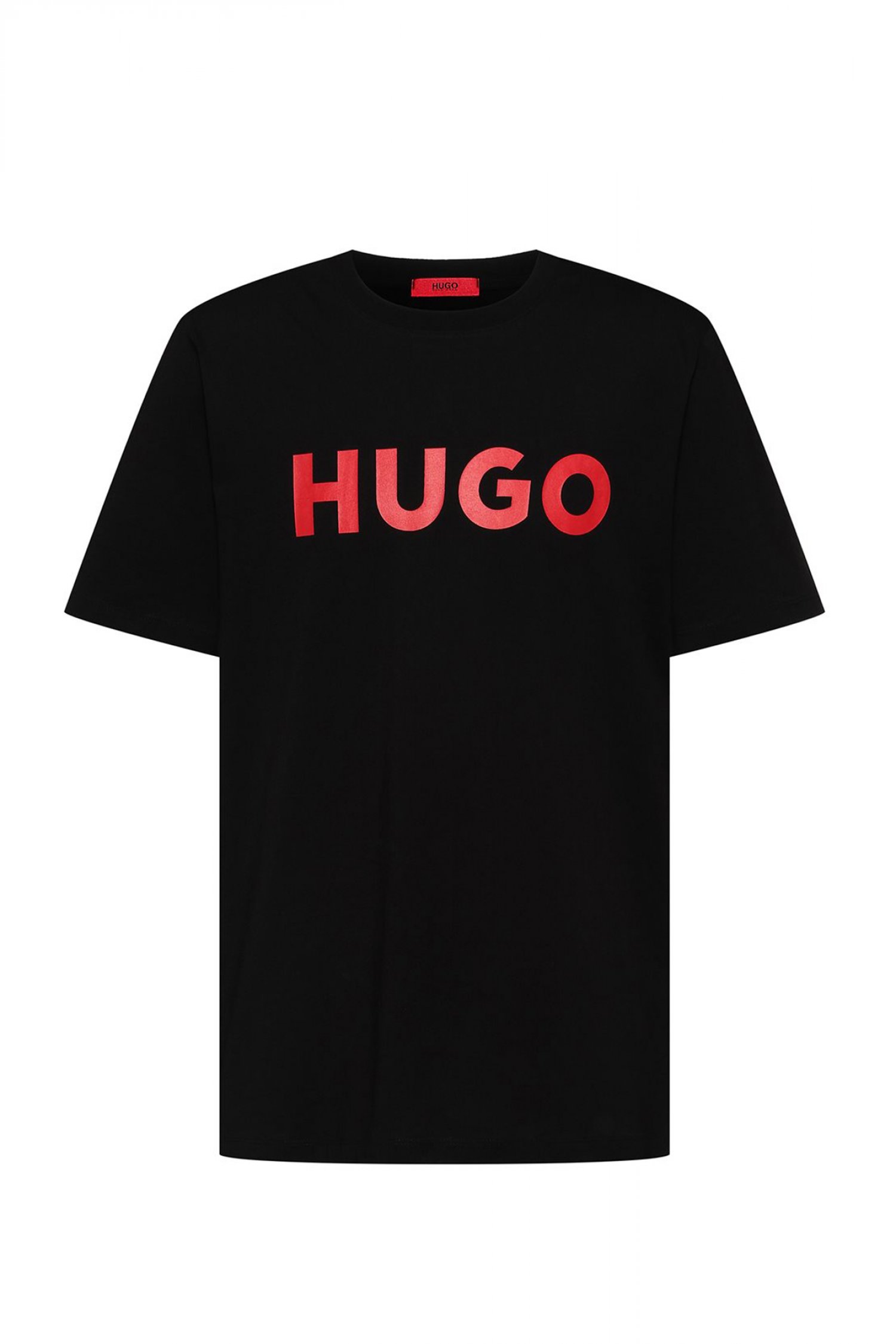 HUGO T-SHIRT DULIVIO ΜΑΥΡΟ