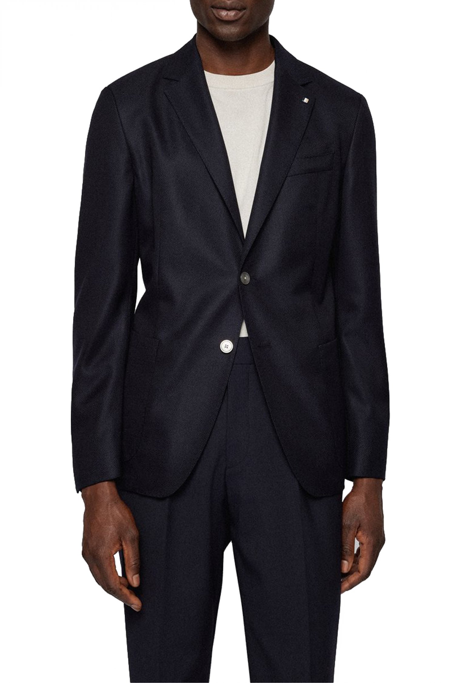 BOSS ΣΑΚΑΚΙ SUPER100 GUABELLO 1815 STRETCH BREATHABLE C-HANRY-222 ΜΠΛΕ