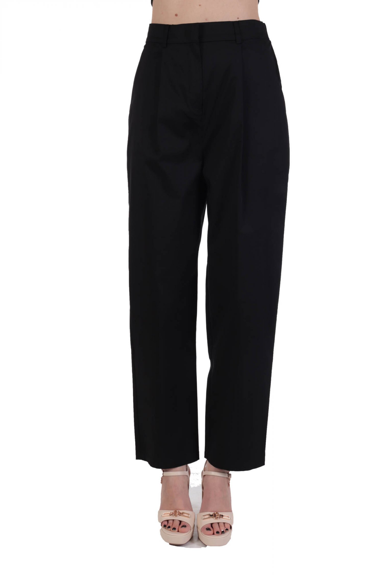 MARELLA ΠΑΝΤΕΛΟΝΑ PAPA HIGH WAIST ΠΙΕΤΑ ΜΑΥΡΟ