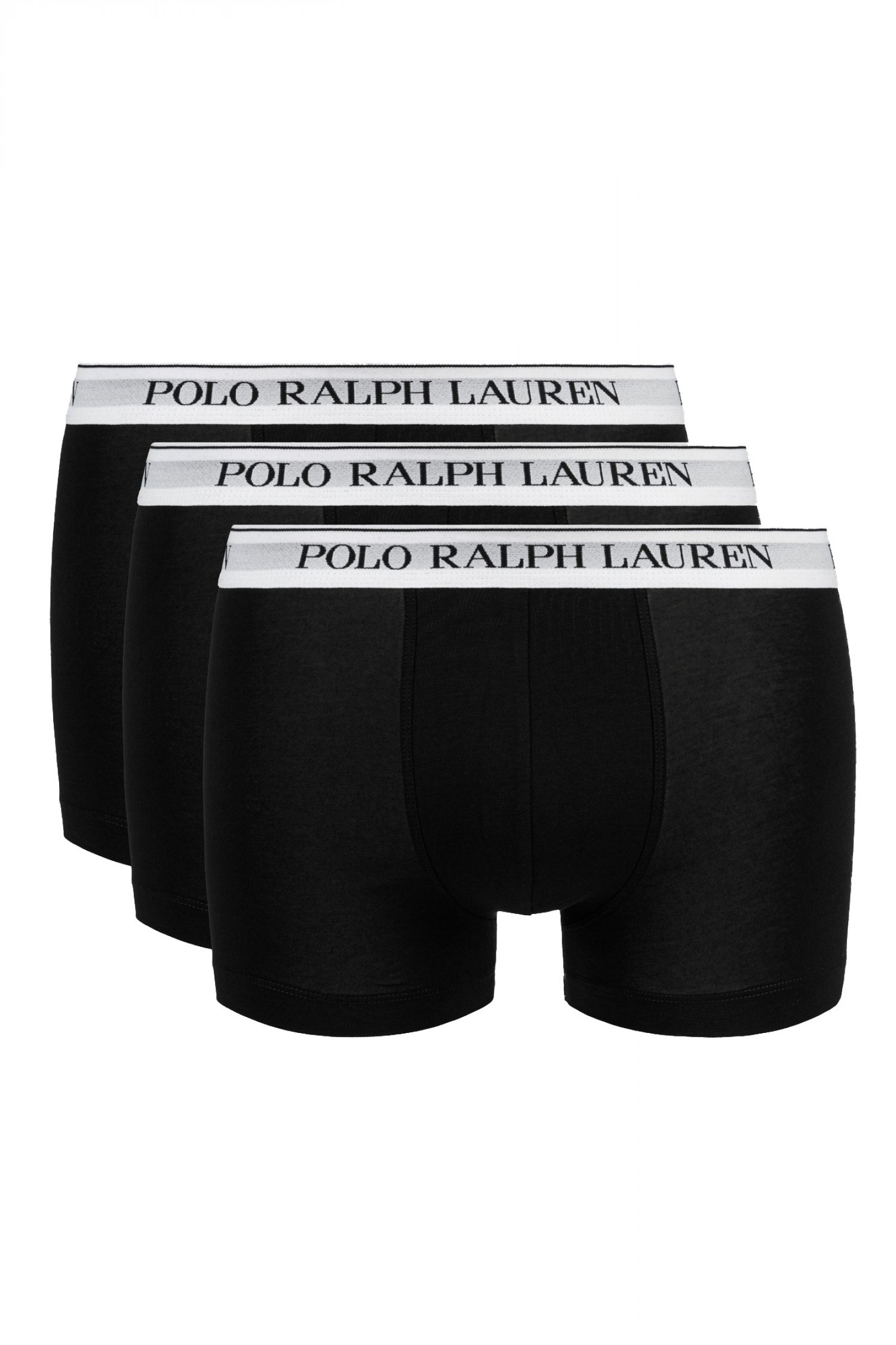RALPH LAUREN UNDERWEAR ΕΣΩΡΟΥΧΟ ΣΕΤ 3PACK STRETCH COTTON TRUNK ΜΑΥΡΟ