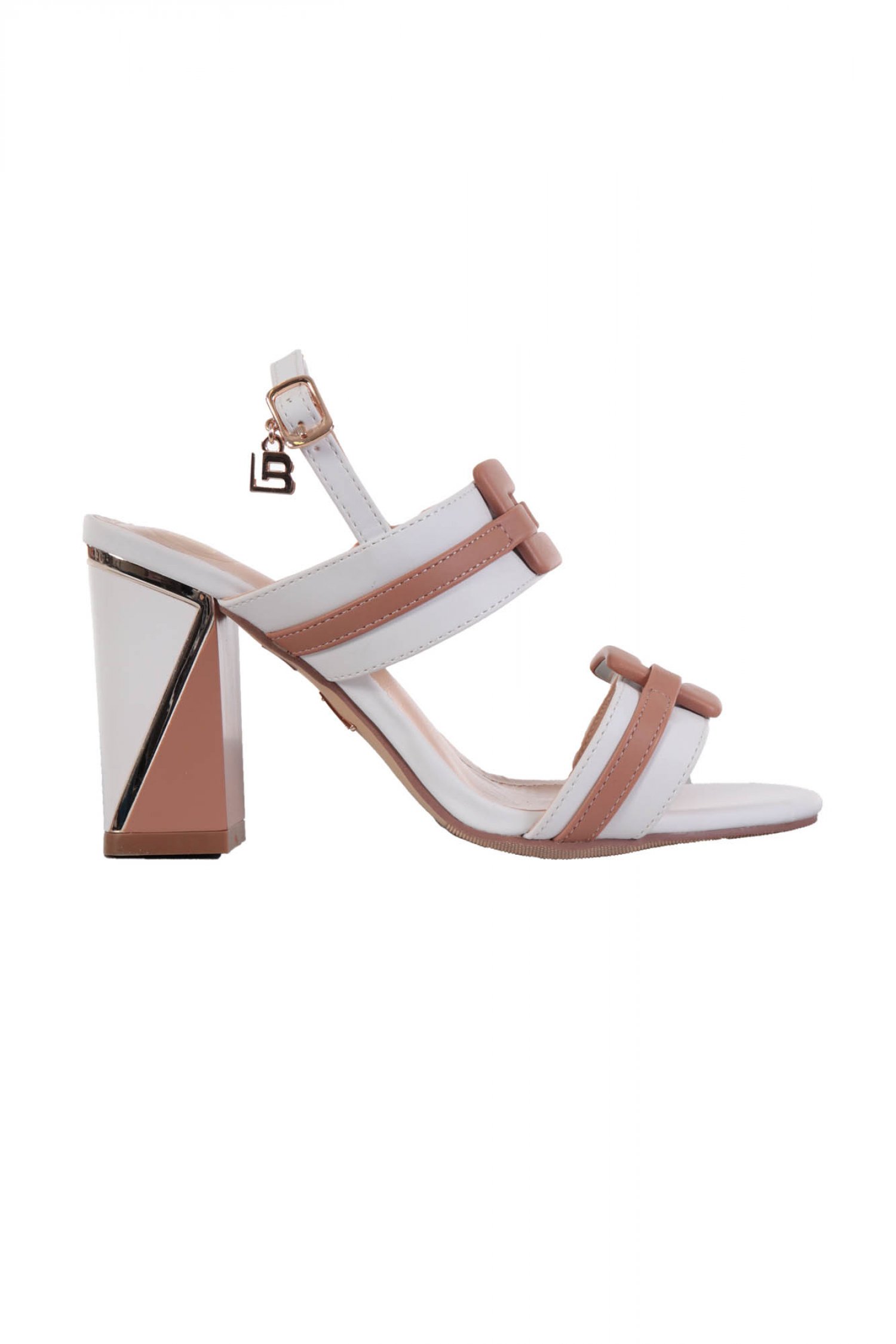 LAURA BIAGIOTTI ΠΑΠΟΥΤΣΙΑ ΠΕΔΙΛΑ ΜΕ AΓΚΡΑΦΑ ΚΑΙ ΧΡΥΣΕΣ ΛΕΠΤΟΜΕΡΕΙΕΣ ΛΕΥΚΟ