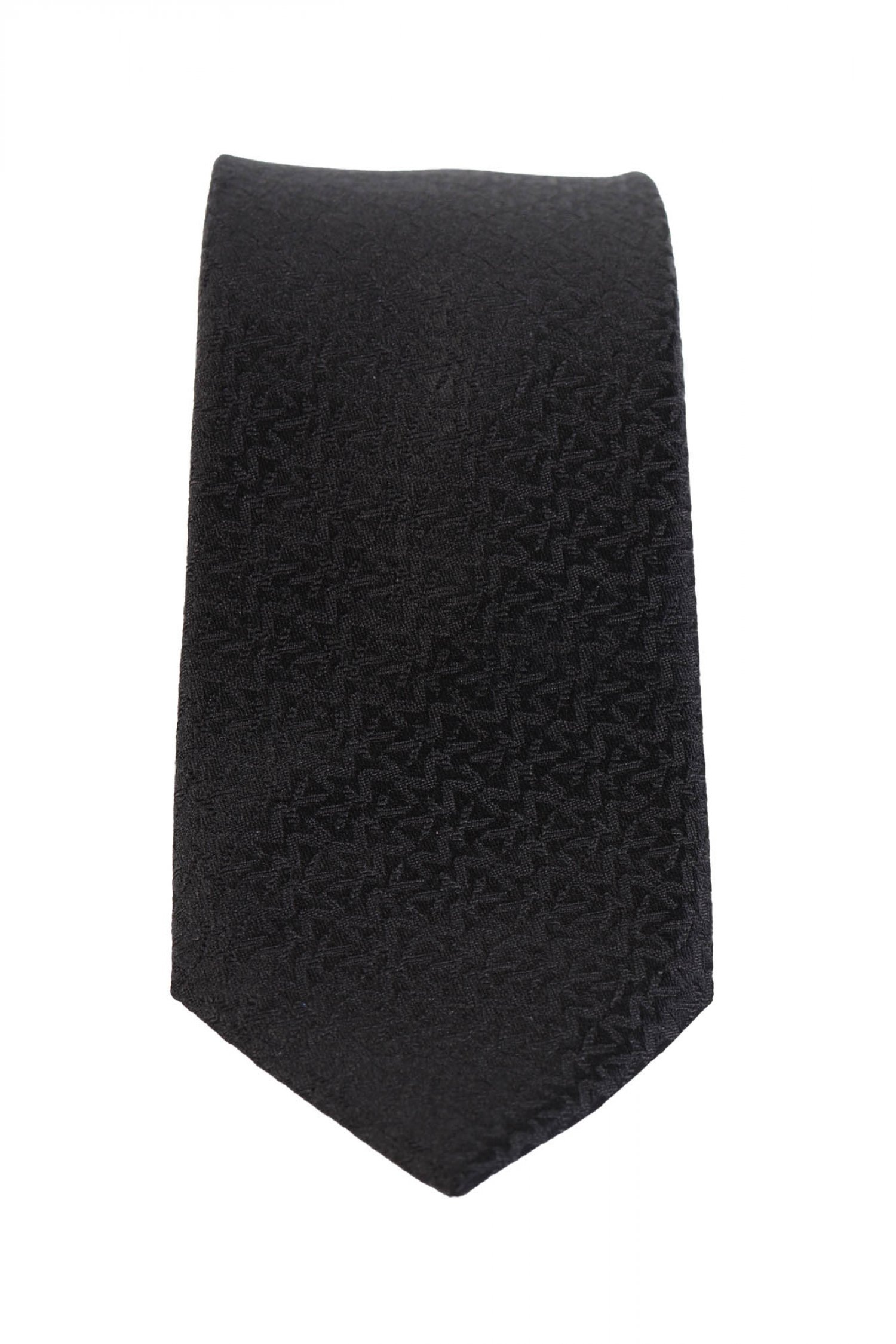 MICHAEL KORS ΓΡΑΒΑΤΑ ALL OVER PRINT LOGO ΜΑΥΡΟ