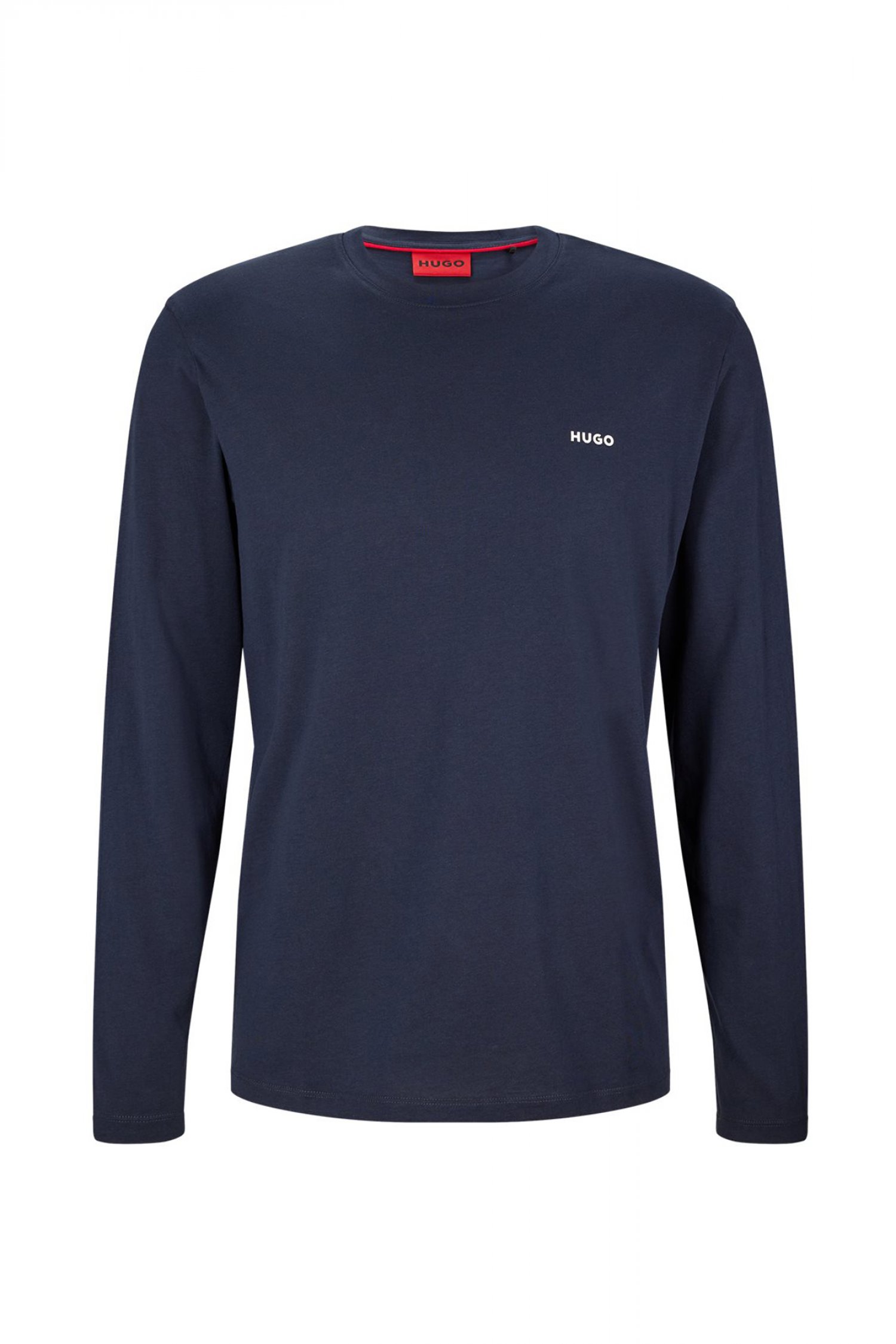 HUGO T-SHIRT DEROLL222 ΜΠΛΕ