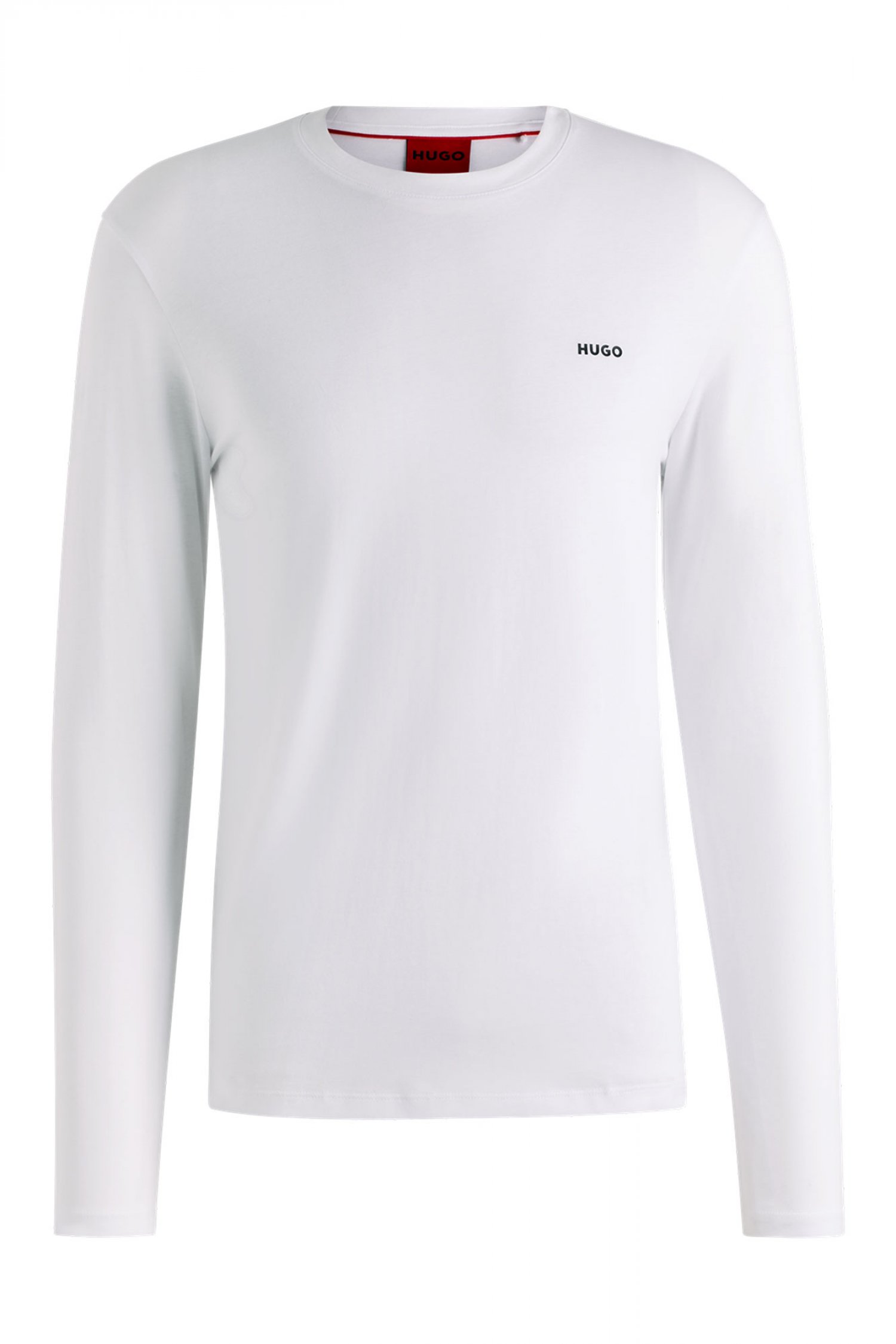 HUGO T-SHIRT DEROLL222 ΛΕΥΚΟ