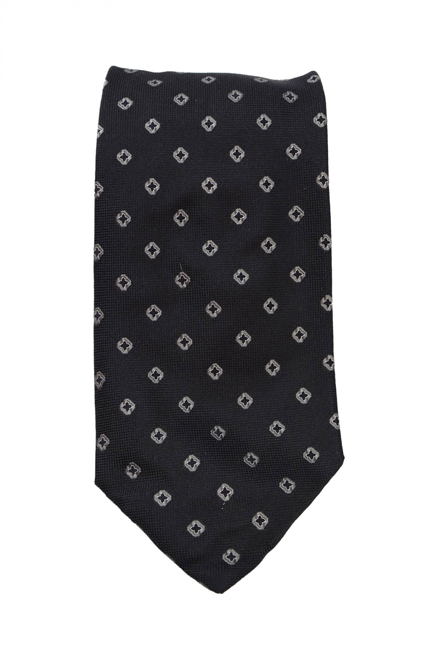 ARMANI COLLEZIONI ΓΡΑΒΑΤΑ 9.5CM ΣΧΕΔΙΑΣΤΗ ΜΠΛΕ