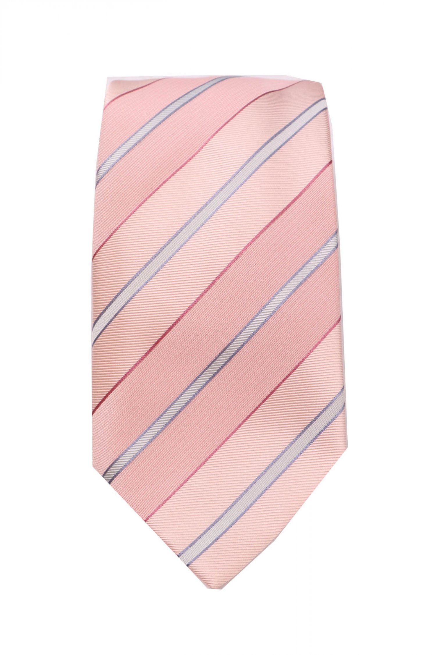 GIORGIO ARMANI ΓΡΑΒΑΤΑ 9,5CM ΡΙΓΕ ΡΟΖ