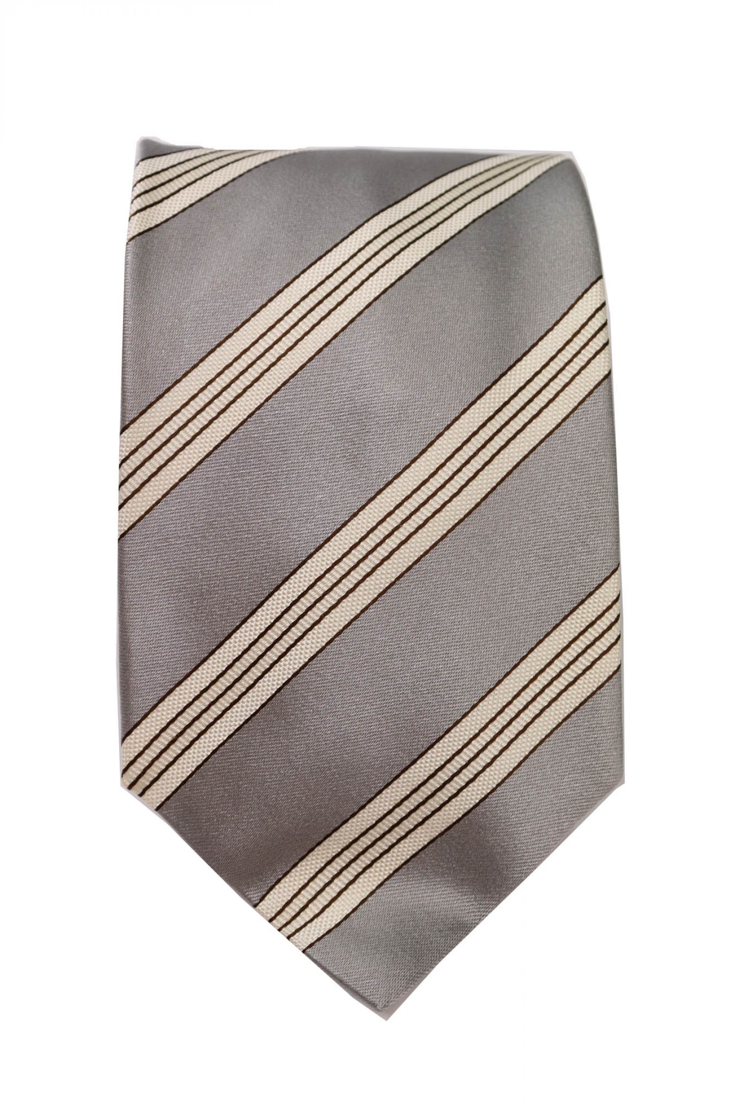 PAL ZILERI PAL ZILERI ΓΡΑΒΑΤΑ 9CM ΡΙΓΕ ΓΚΡΙ