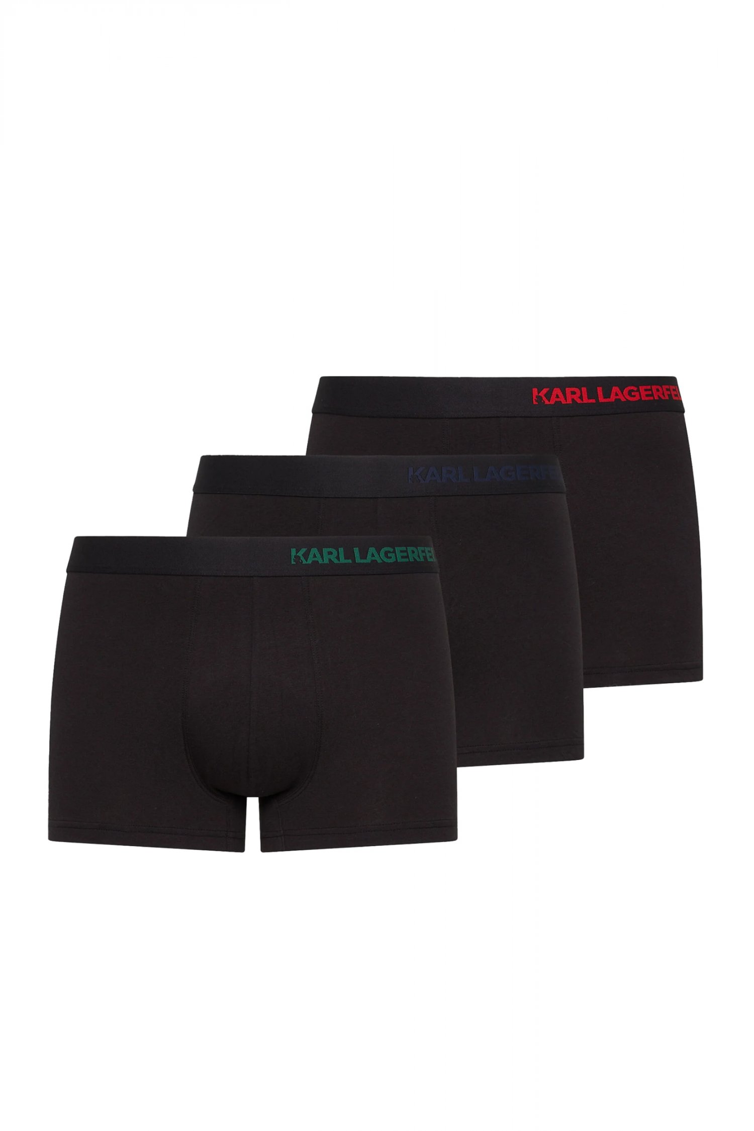 KARL LAGERFELD ΕΣΩΡΟΥΧΑ 3PACK HIP TRUNK LOGO ΜΑΥΡΟ