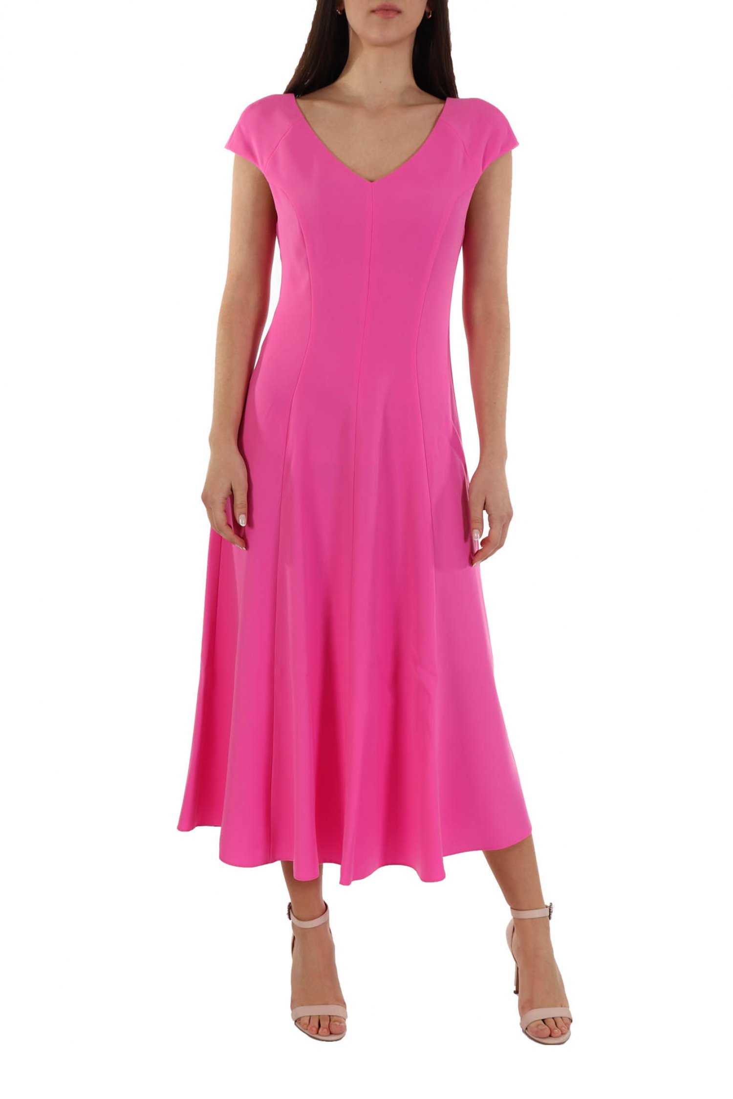 EMPORIO ARMANI ΦΟΡΕΜΑ ΚΛΟΣ ΑΝΟΙΓΜΑ ΠΛΑΤΗ ΦΟΥΞΙΑ