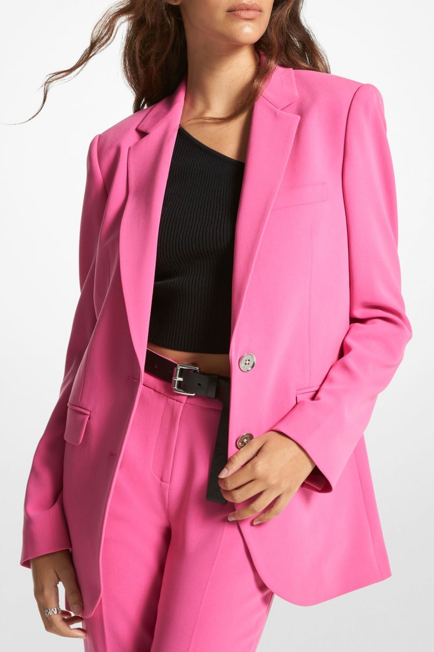 MICHAEL KORS ΣΑΚΑΚΙ ΚΟΥΜΠΙΑ ΦΟΥΞΙΑ