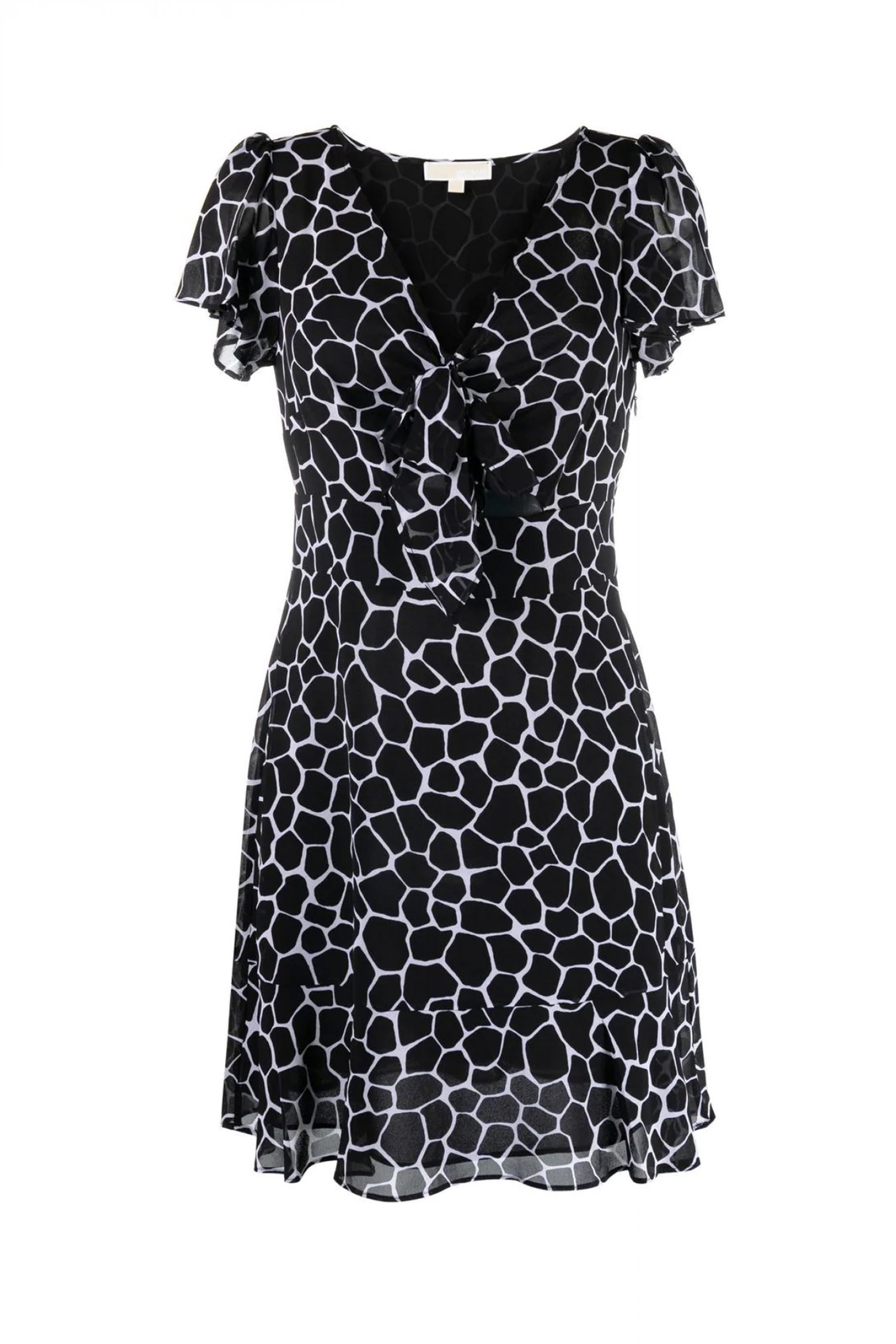 MICHAEL KORS ΦΟΡΕΜΑ ΔΕΣΙΜΟ ΜΠΟΥΣΤΟ ΒΟΛΑΝ ΤΕΛΕΙΩΜΑ ΜΑΥΡΟ/ΛΕΥΚΟ