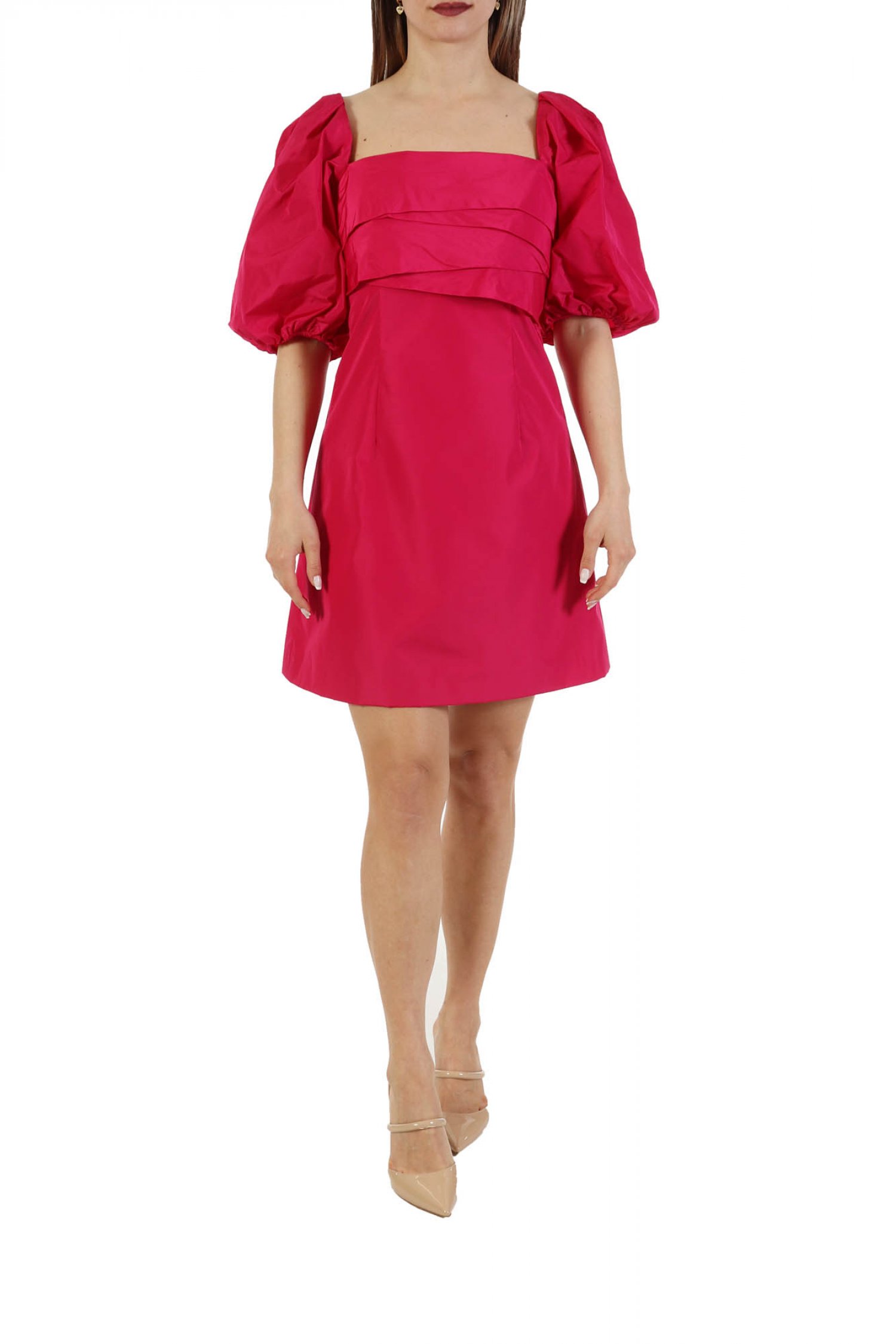 MARELLA ΦΟΡΕΜΑ LAWIA ΠΙΕΤΕΣ ΦΟΥΣΚΩΤΟ ΜΑΝΙΚΙ ΦΟΥΞΙΑ