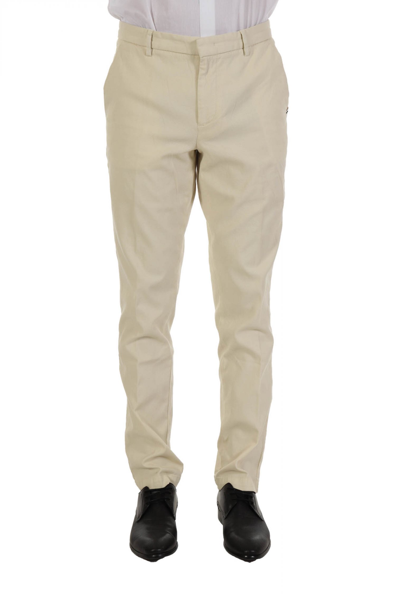 BOSS ΠΑΝΤΕΛΟΝΙ CHINO SLIM FIT STRETCH KAITO-1 ΜΠΕΖ