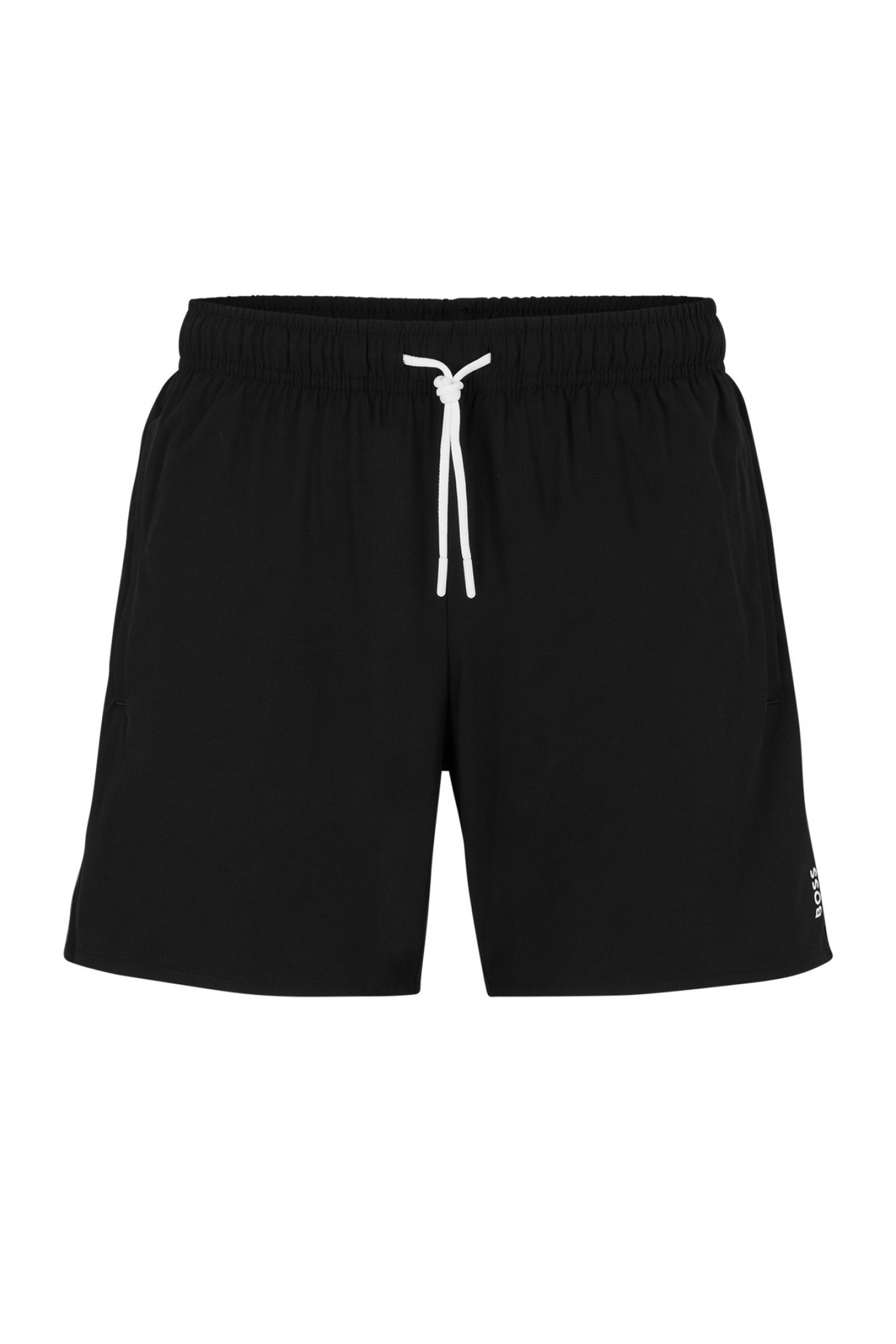 BOSS BEACHWEAR ΜΑΓΙΩ ICONIC ΜΑΥΡΟ