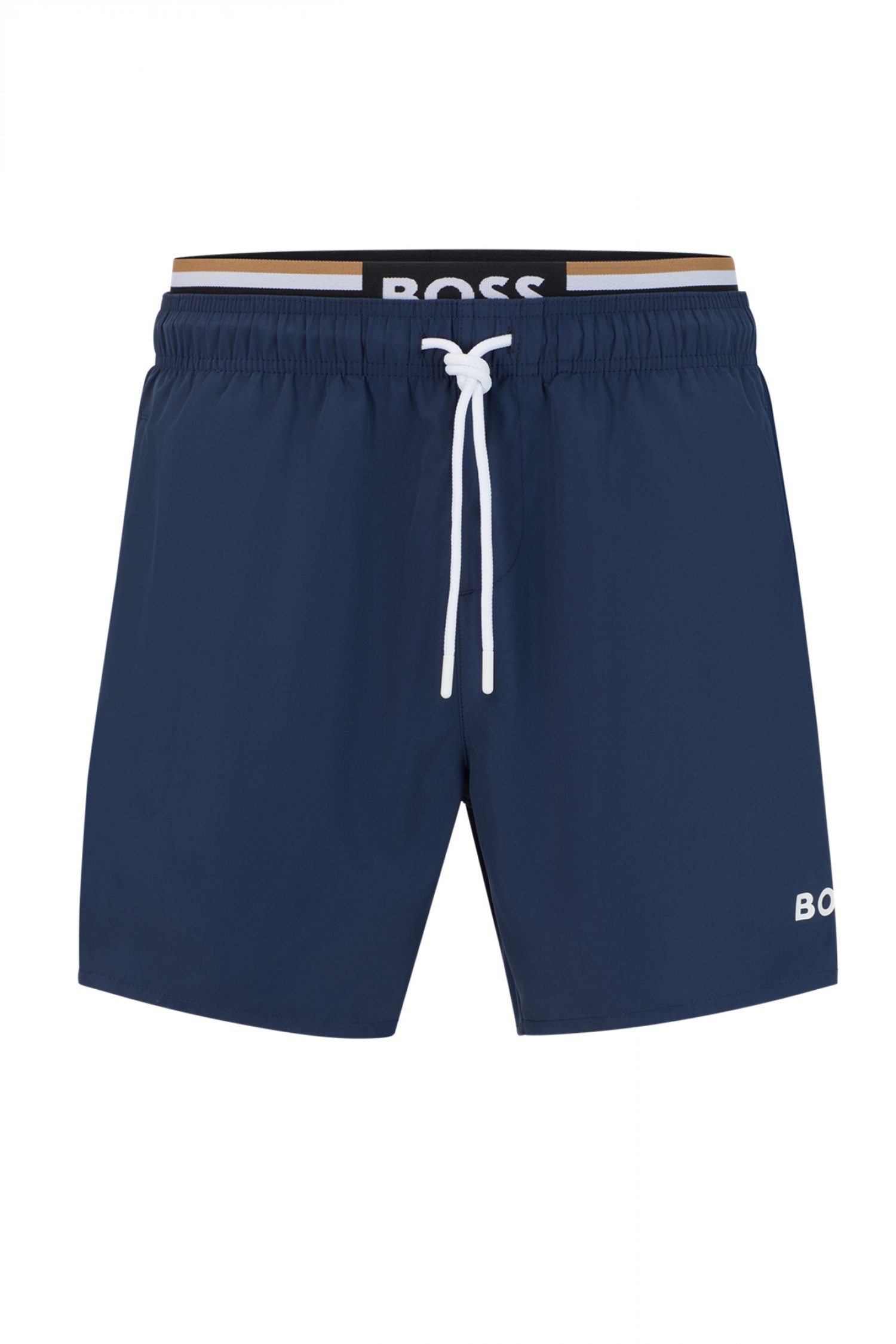 BOSS BEACHWEAR ΜΑΓΙΩ THORNFISH ΜΠΛΕ