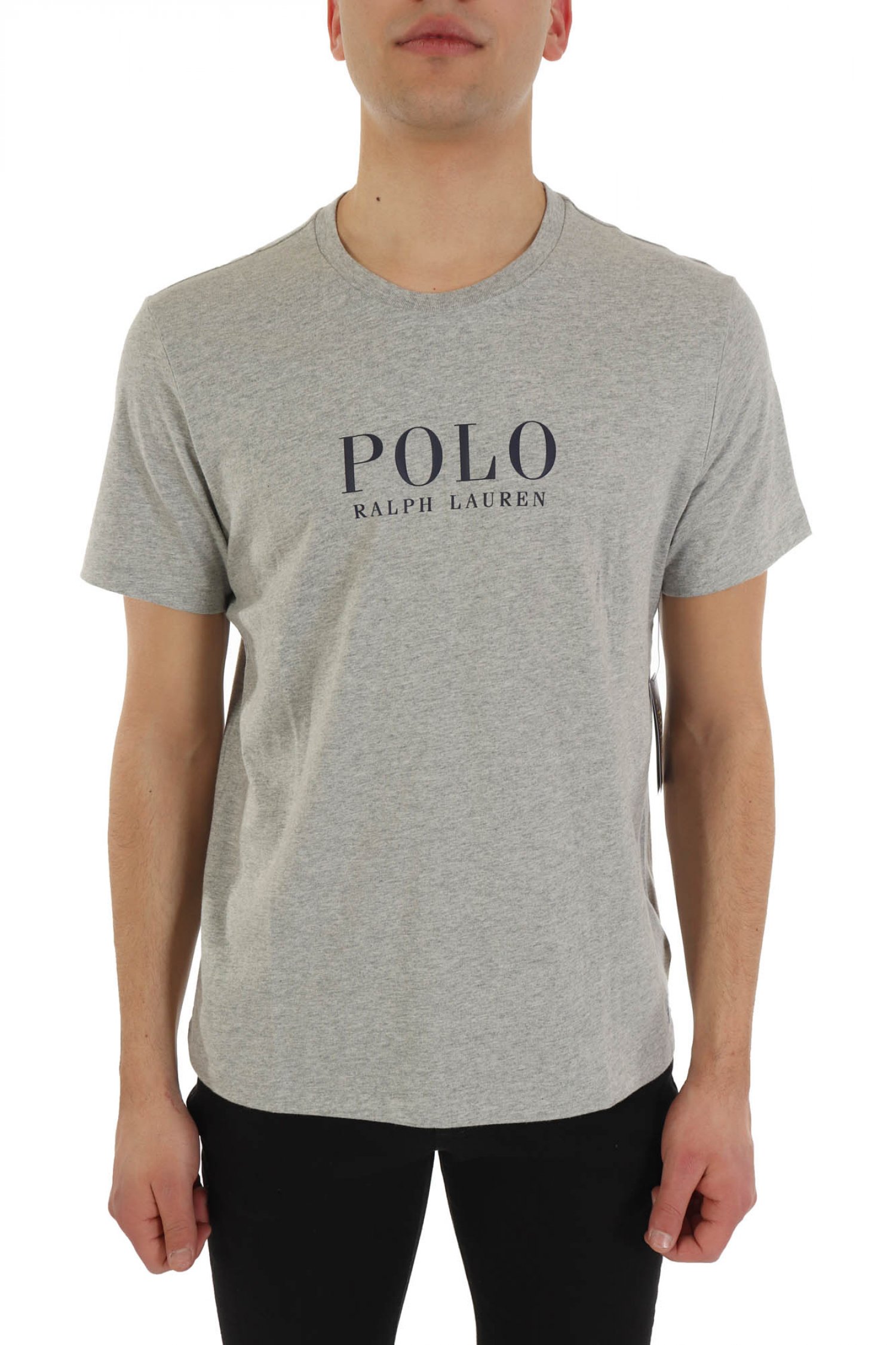 RALPH LAUREN T-SHIRT UNDERWEAR LOGO ΓΚΡΙ