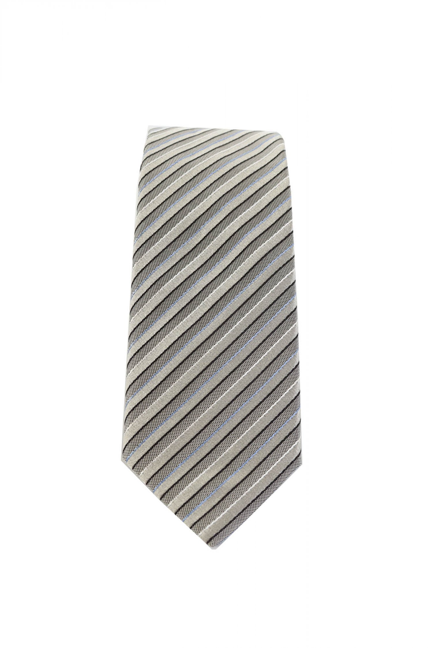 BOSS ΓΡΑΒΑΤΑ H-TIE 6CM-222 ΡΙΓΕ ΜΠΕΖ