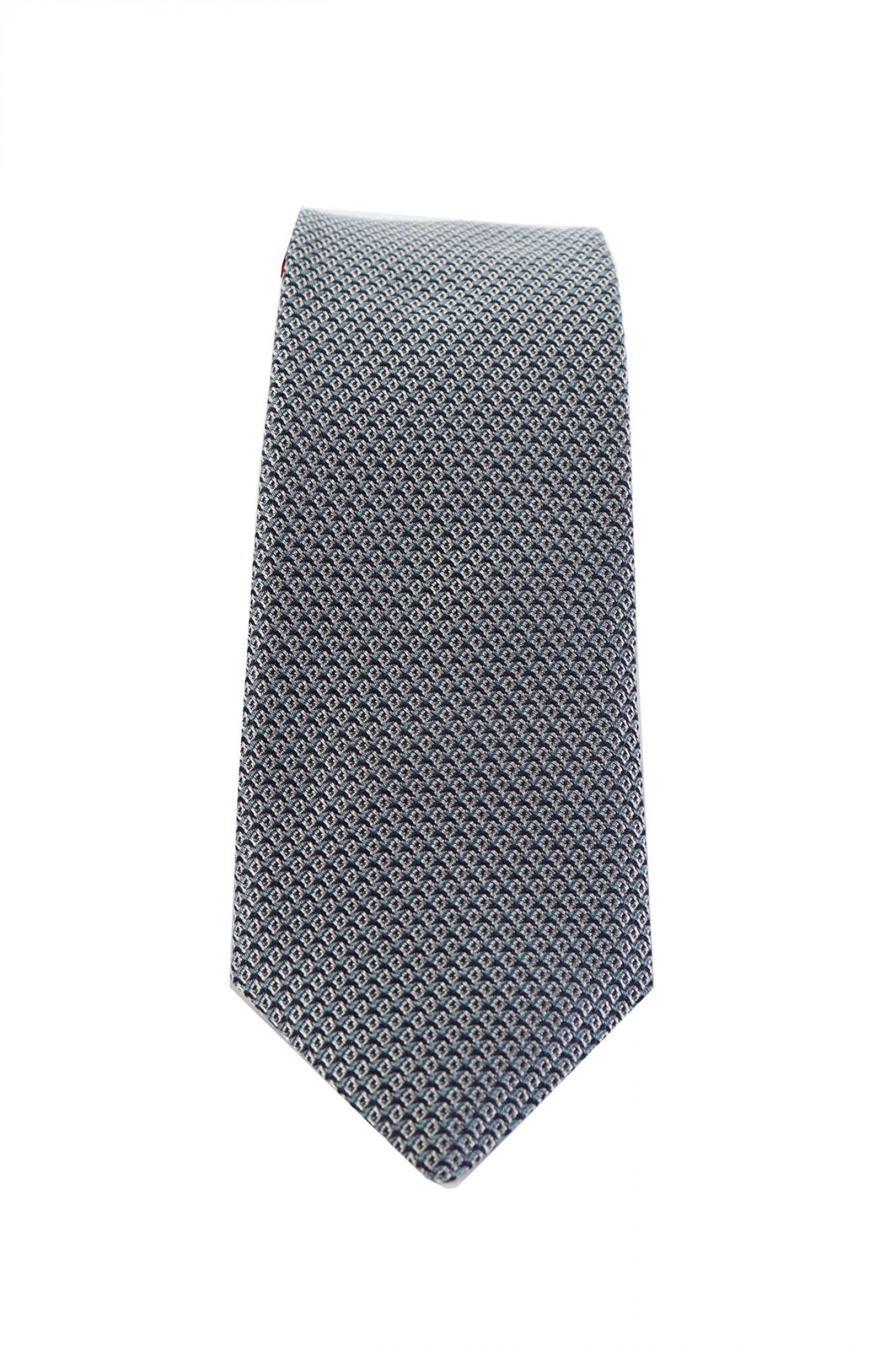 HUGO ΓΡΑΒΑΤΑ ΜΙΚΡΟΣΧΕΔΙΟ 6CM ΣΙΕΛ