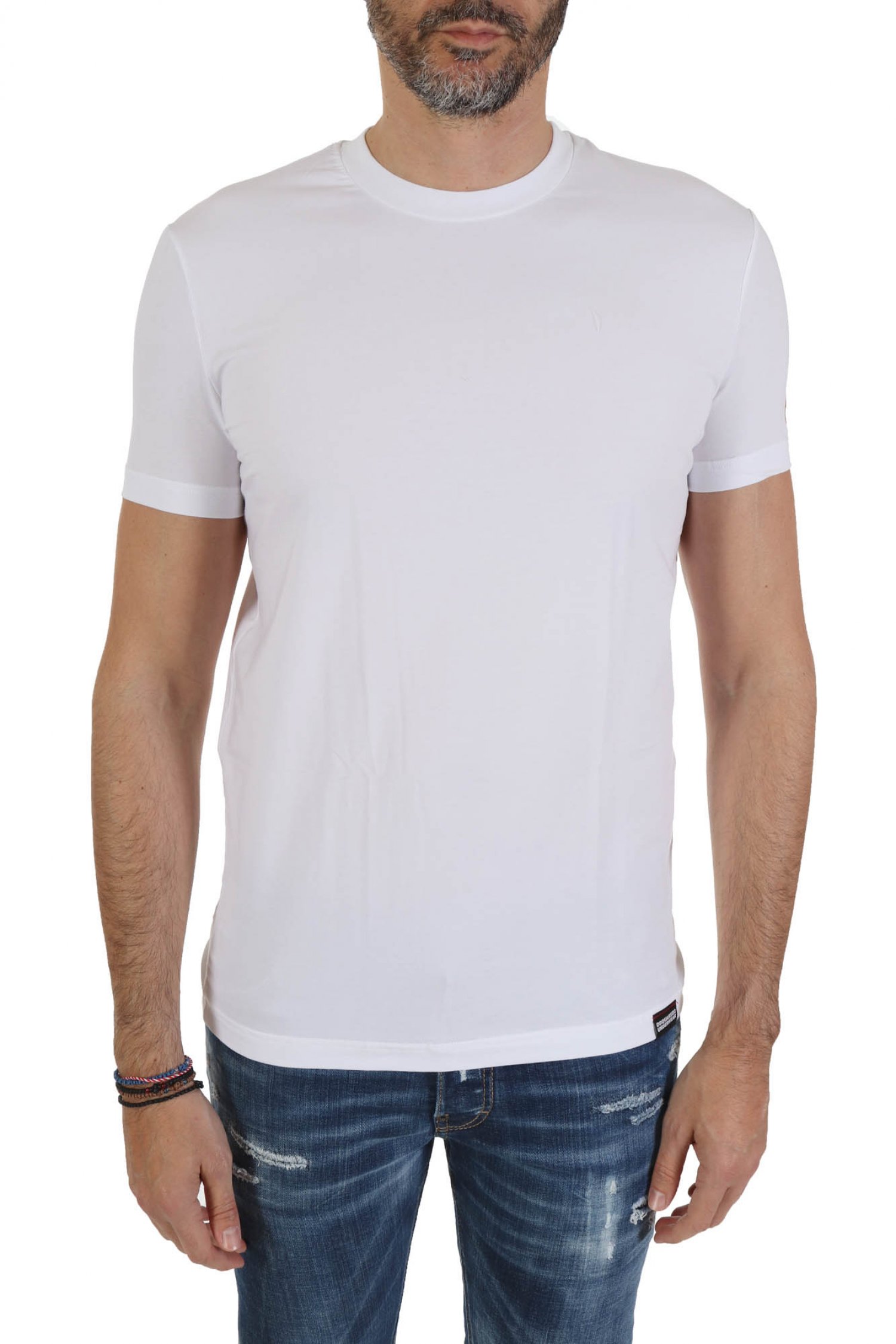 DSQUARED2 DSQUARED2 UNDERWEAR ΕΣΩΡΟΥΧΟ T-SHIRT ROUND NECK ΚΟΚΚΙΝΟ ΛΕΥΚΟ