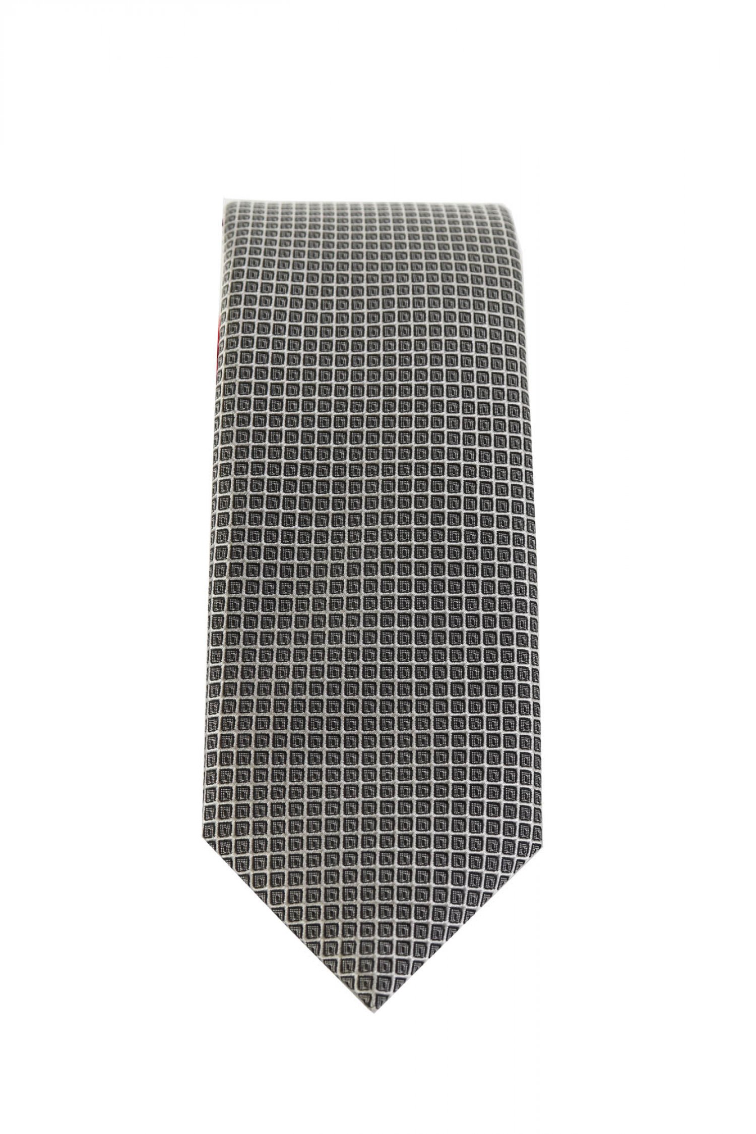 HUGO ΓΡΑΒΑΤΑ ΜΙΚΡΟΣΧΕΔΙΟ TIE 6CM ΑΝΘΡΑΚΙ