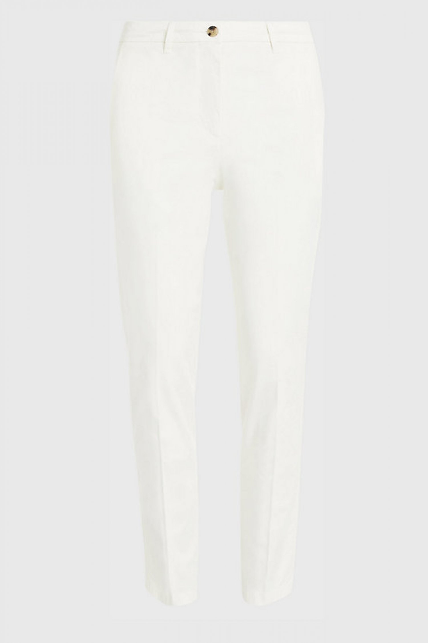 TOMMY HILFIGER ΠΑΝΤΕΛΟΝΙ CHINO WOMAN SLIM BLEND LOGO ΙΒΟΥΑΡ