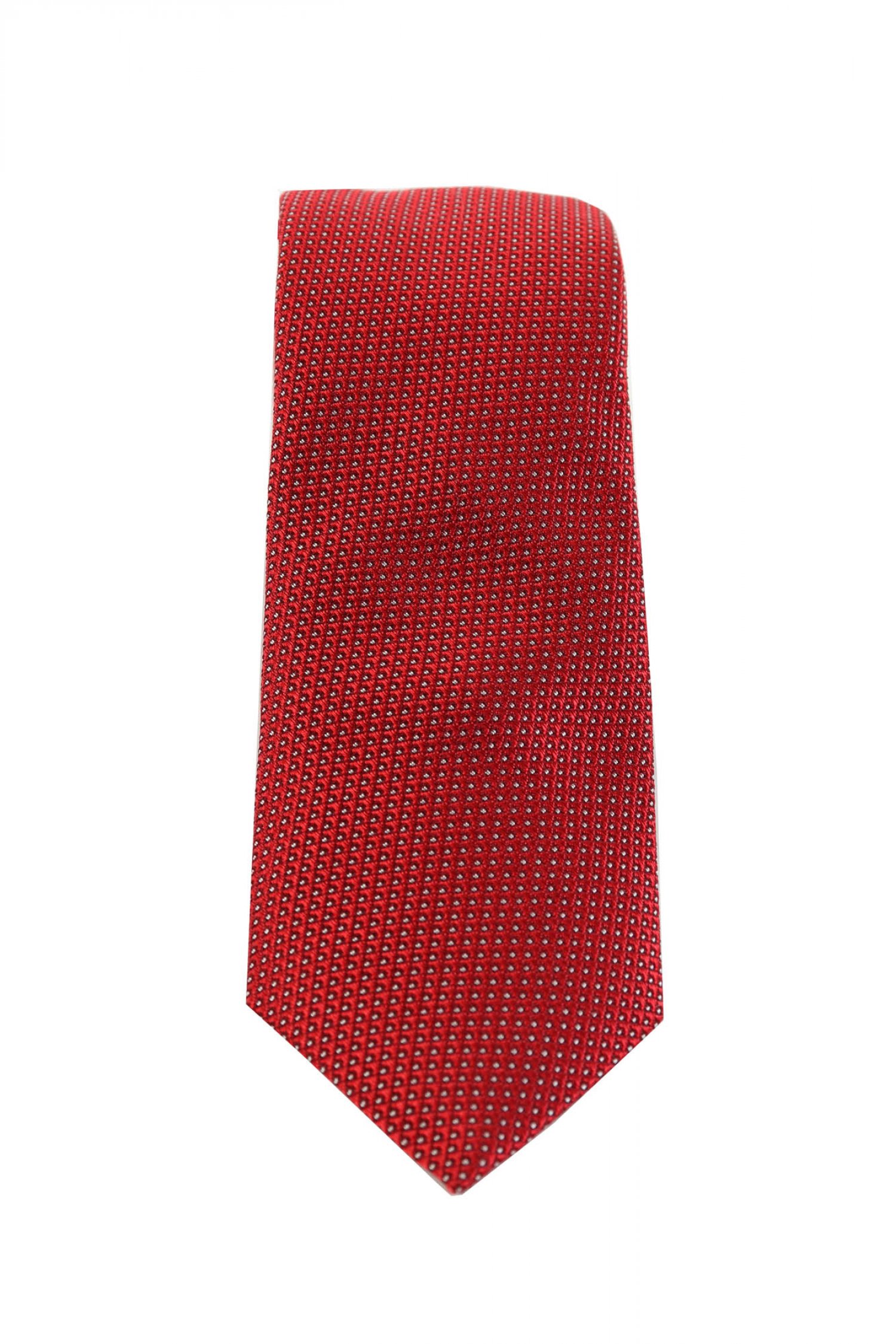 HUGO ΓΡΑΒΑΤΑ ΜΙΚΡΟΣΧΕΔΙΟ TIE 6CM ΜΠΟΡΝΤΩ
