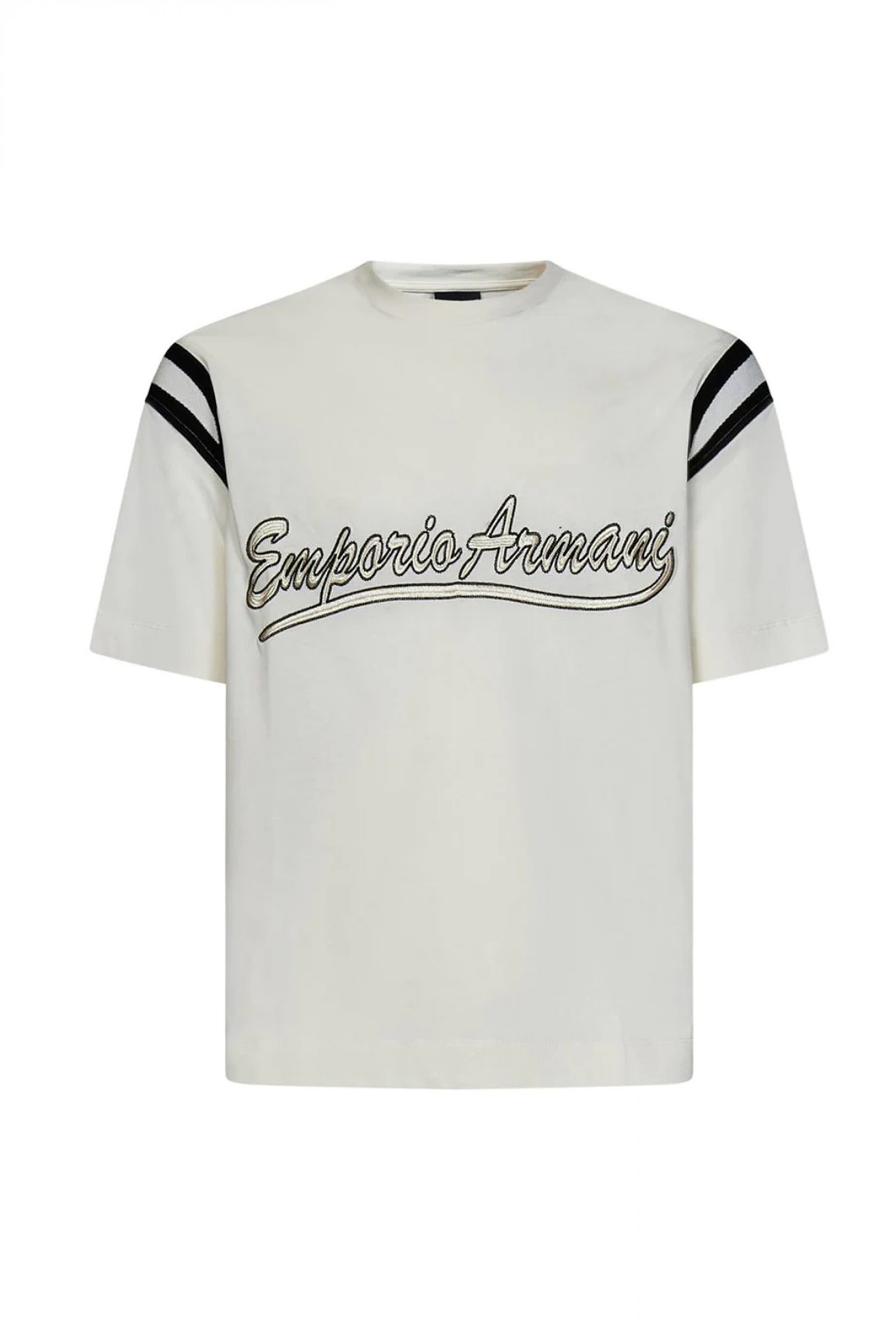 EMPORIO ARMANI T-SHIRT LOGO ΥΠΟΛΕΥΚΟ