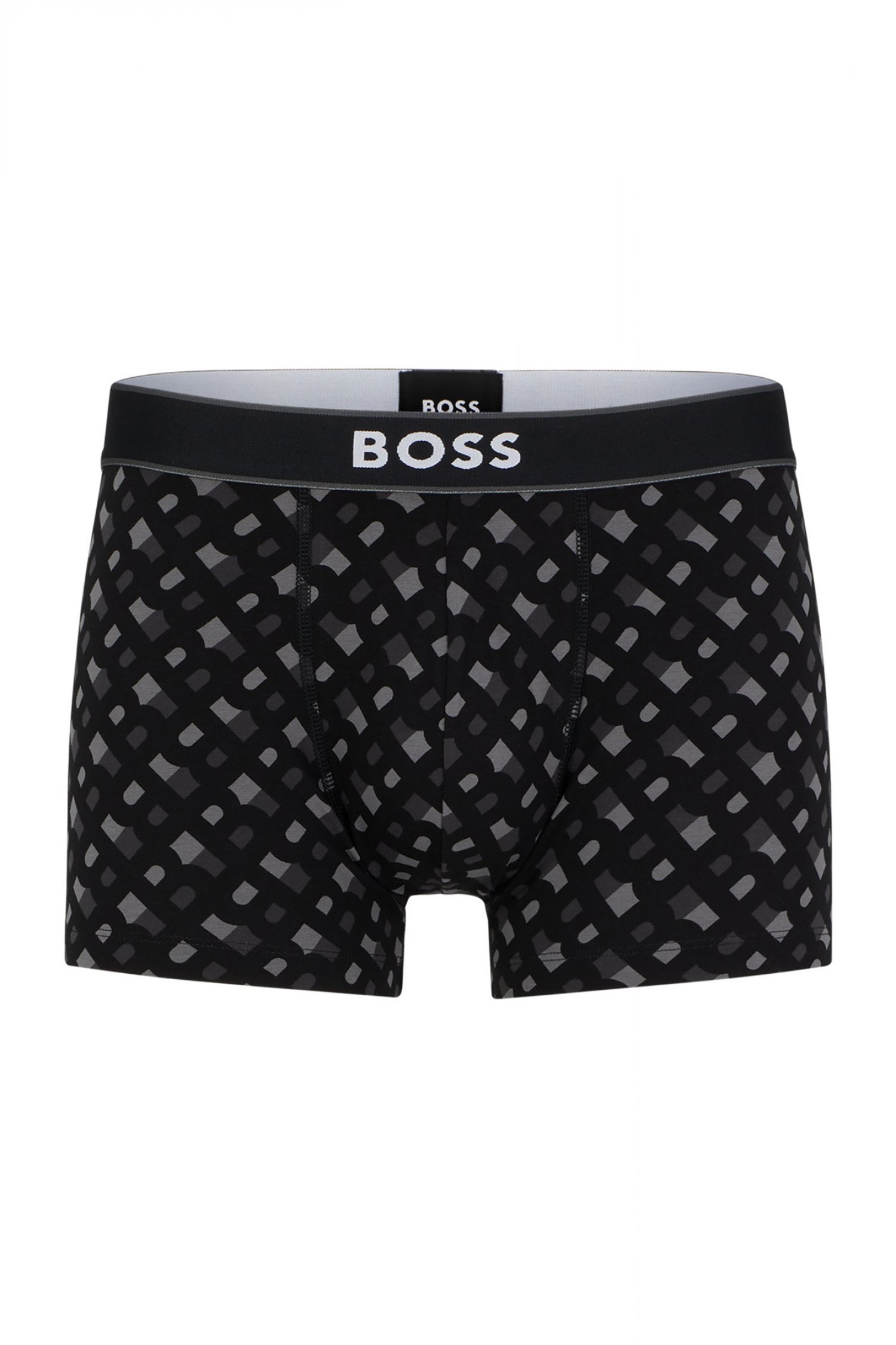 BOSS ΕΣΩΡΟΥΧΑ TRUNK 24 PRINT ΓΚΡΙ-ΜΑΥΡΟ