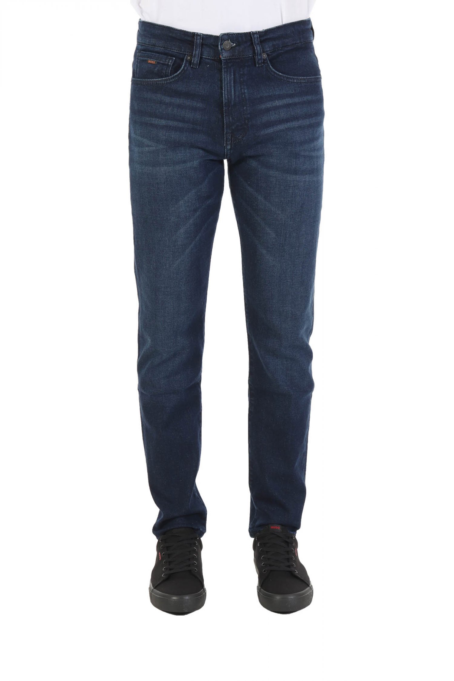 BOSS CASUAL ΠΑΝΤΕΛΟΝΙ JEANS REGULAR FIT RE.MAINE BC-C ΜΠΛΕ