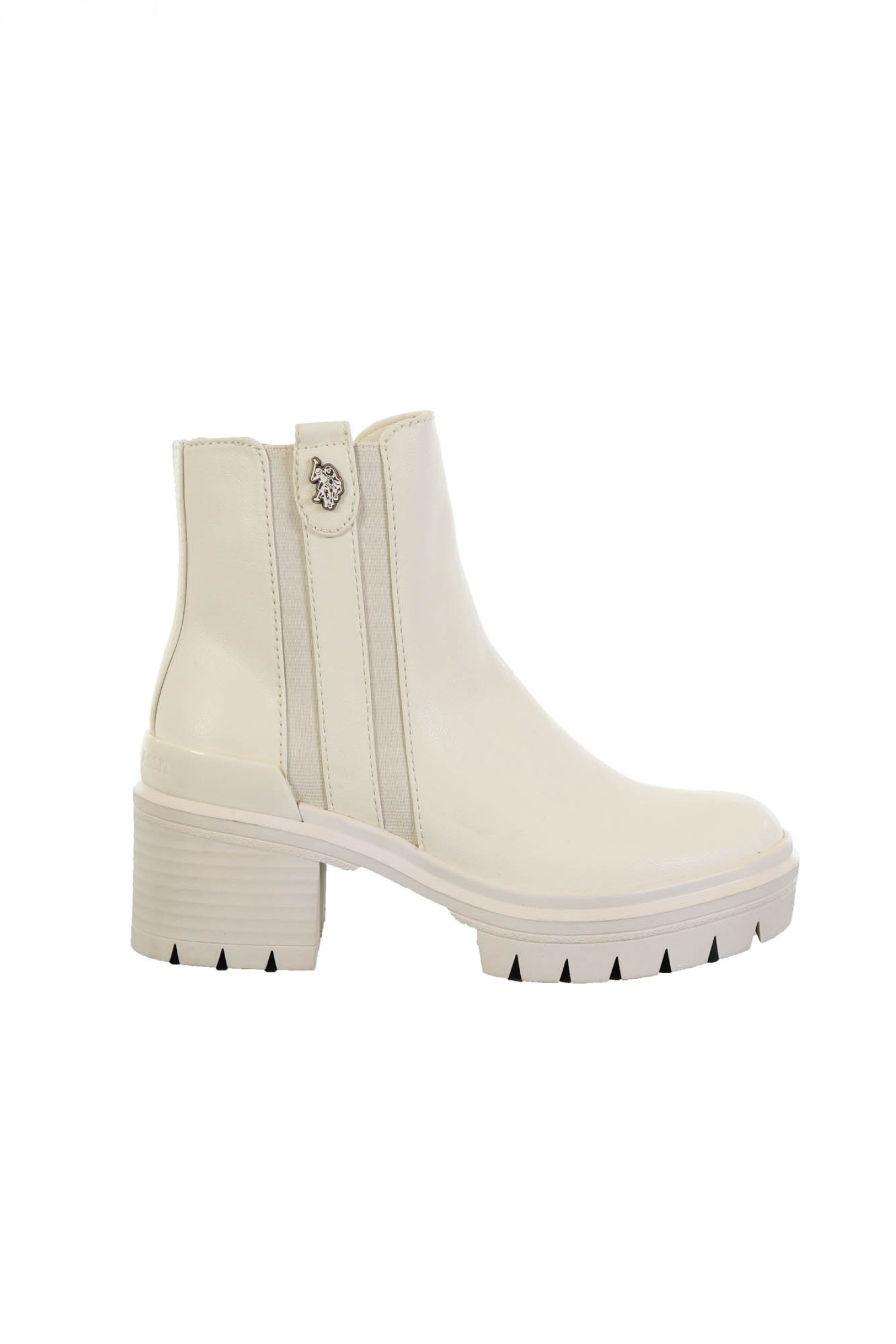 U.S. POLO ASSN. ΠΑΠΟΥΤΣΙΑ MΠΟΤΑΚΙΑ ΦΕΡΜΟΥΑΡ LOGO KΡΕΜ