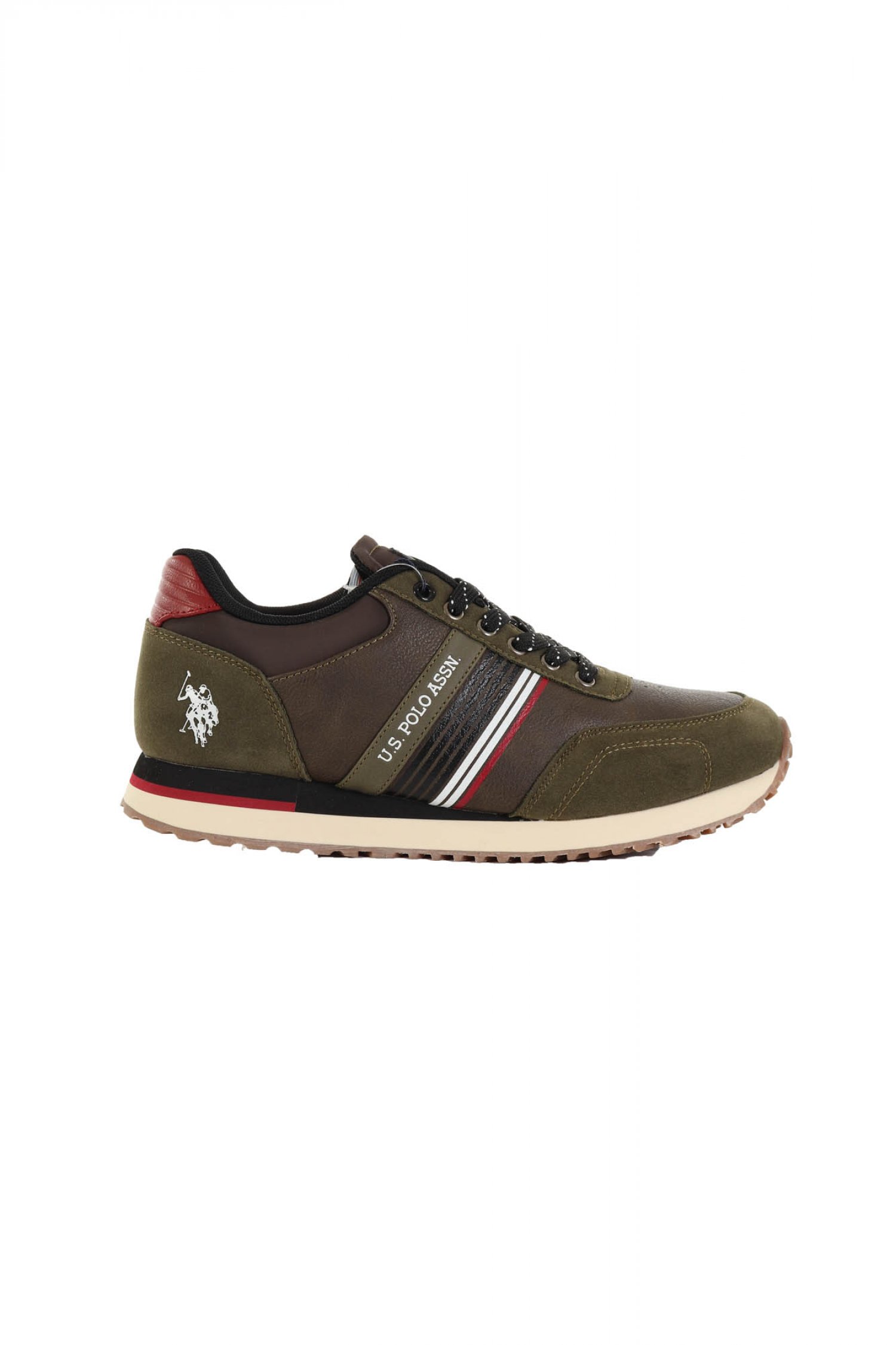 U.S. POLO ASSN ΠΑΠΟΥΤΣΙΑ SNEAKERS XIRIO0001C ΧΑΚΙ