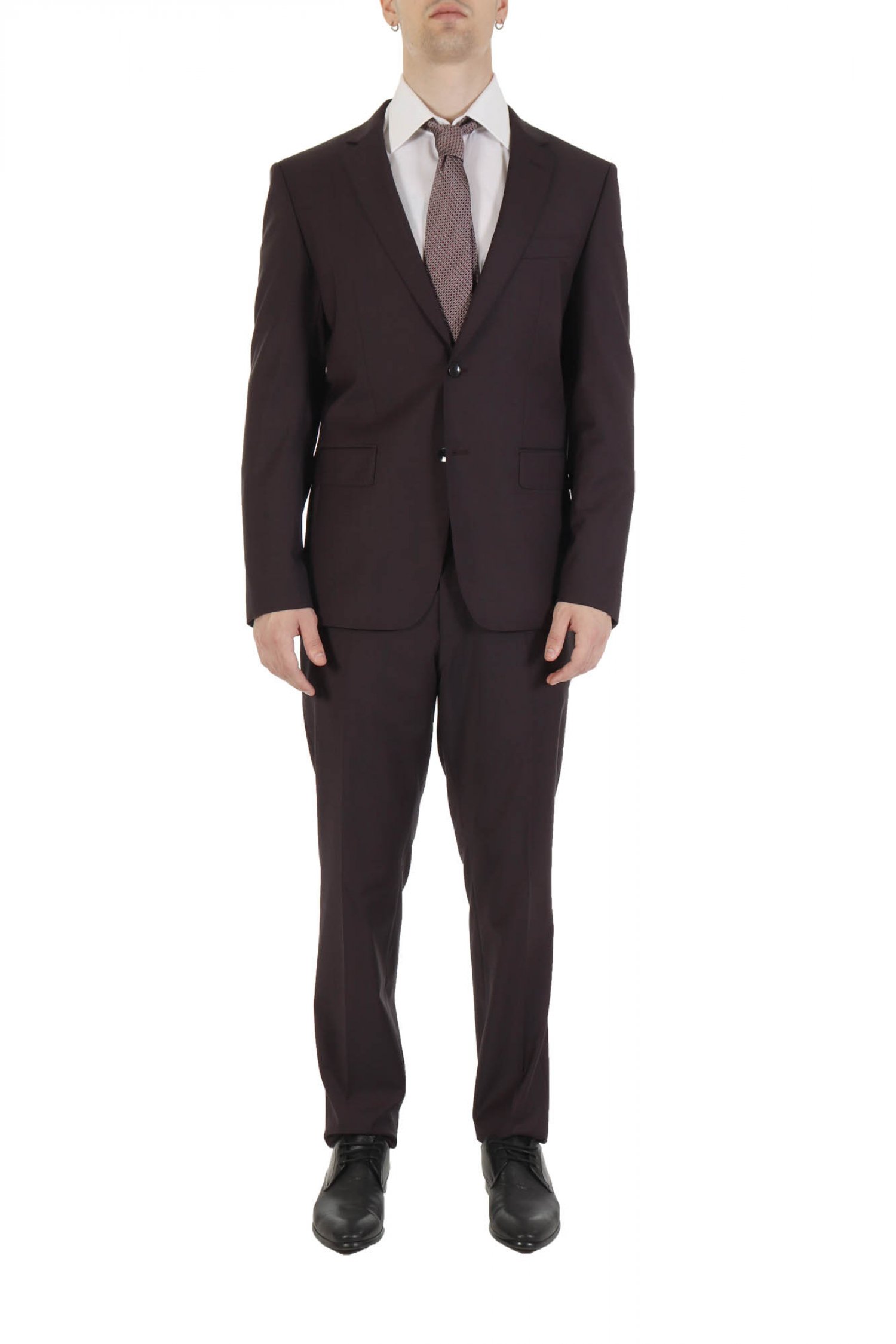 BOSS ΚΟΣΤΟΥΜΙ SLIM FIT BI-STRETCH H-HYGE-2PCS-224 ΜΠΟΡΤΝΩ