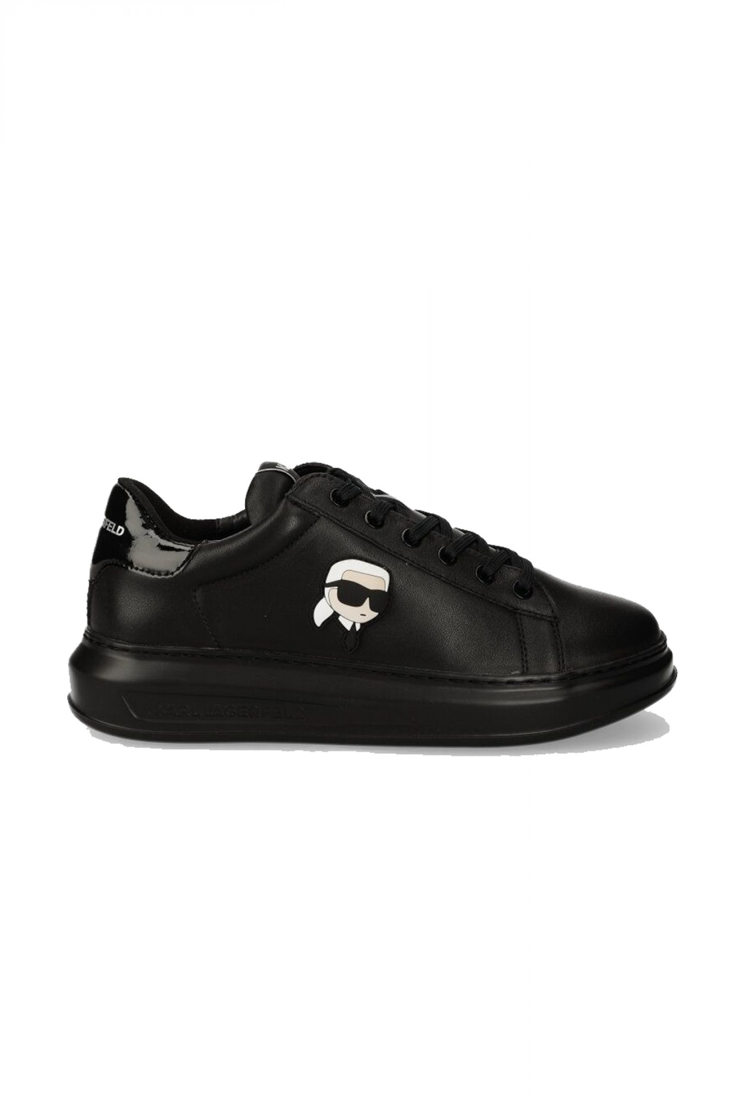 KARL LAGERFELD ΠΑΠΟΥΤΣΙΑ SNEAKERS KAPRI MENS ΜΑΥΡΟ