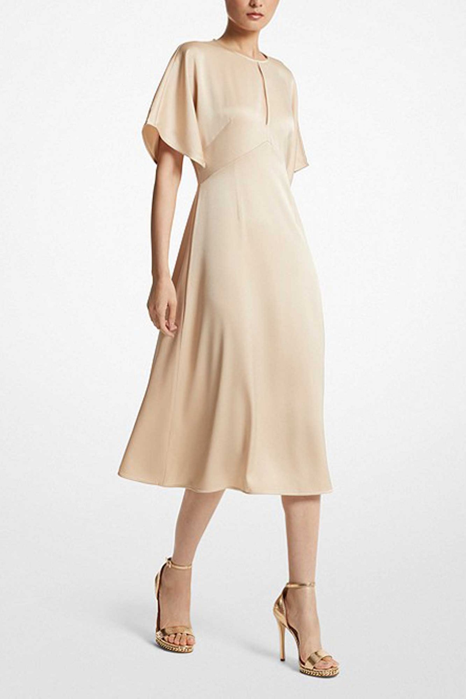 MICHAEL KORS ΦΟΡΕΜΑ MIDI ΜΠΕΖ