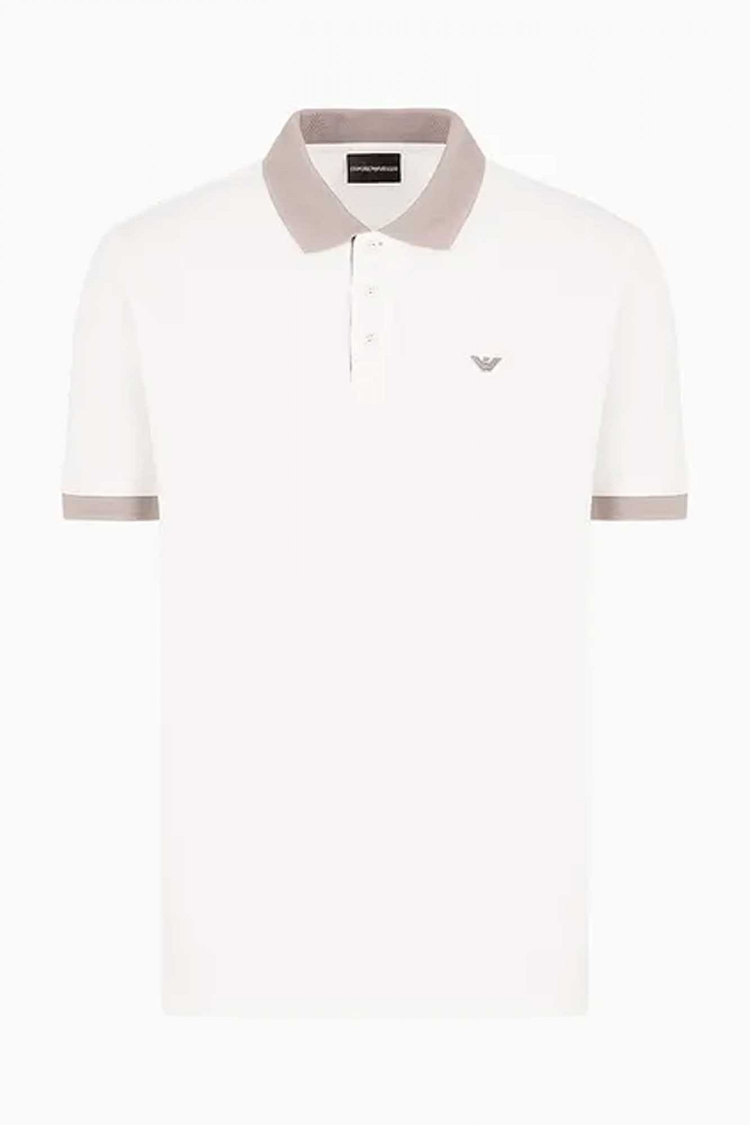 EMPORIO ARMANI POLO LOGO ΥΠΟΛΕΥΚΟ