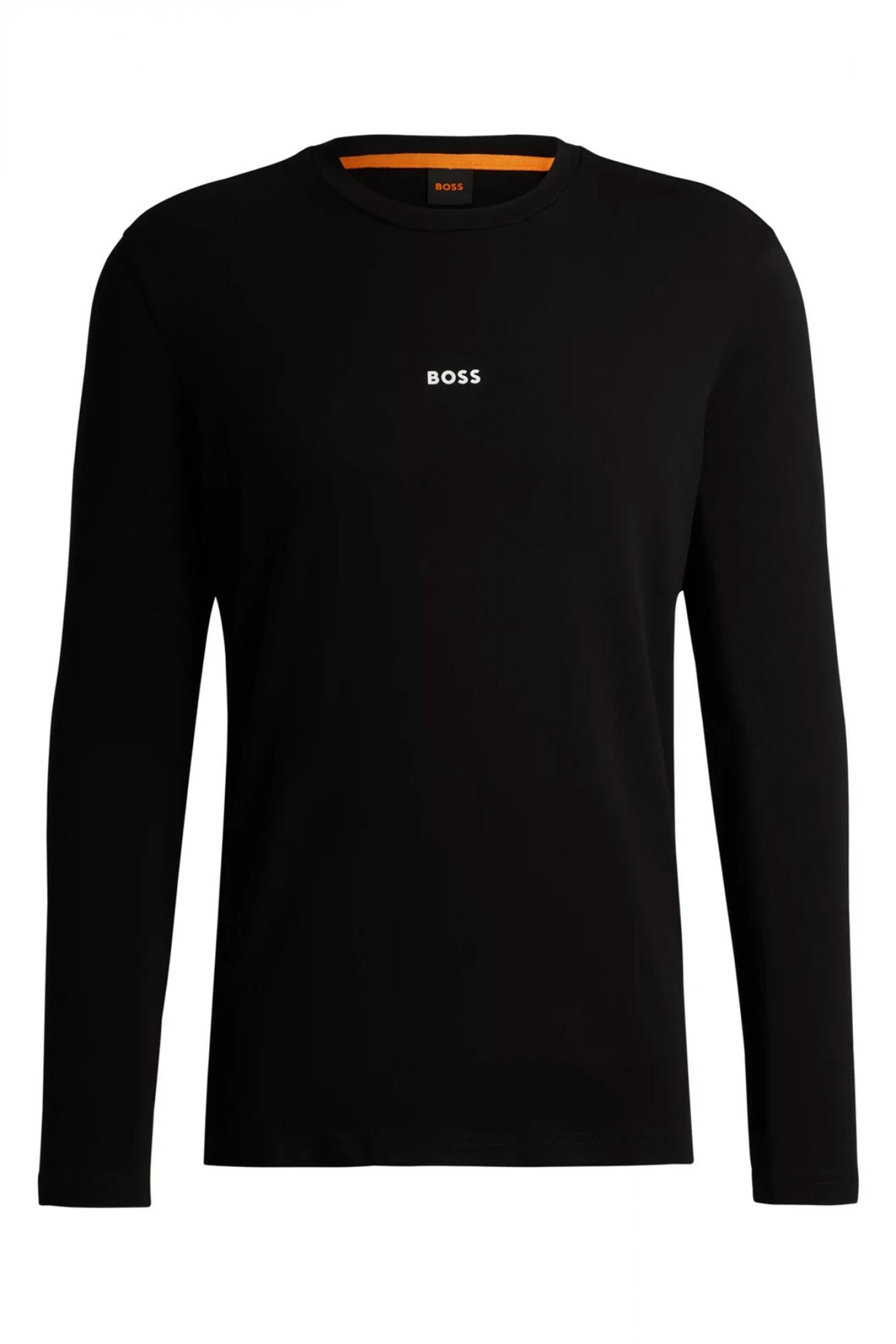 BOSS CASUAL T-SHIRT TCHARK ΜΑΥΡΟ