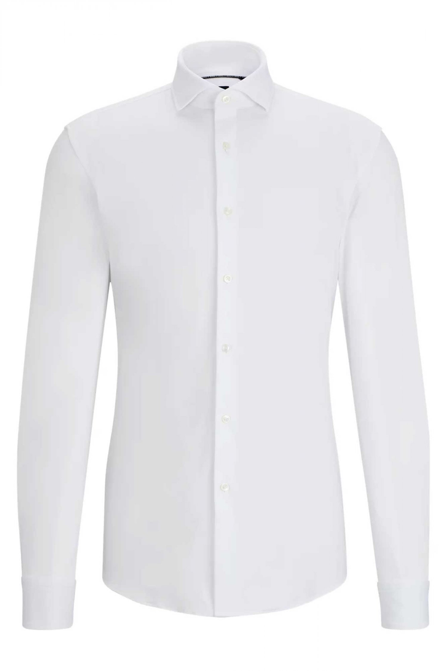 BOSS PERFORMANCE ΠΟΥΚΑΜΙΣΟ SLIM FIT P-HANK-SPREAD-C1-222 ΛΕΥΚΟ