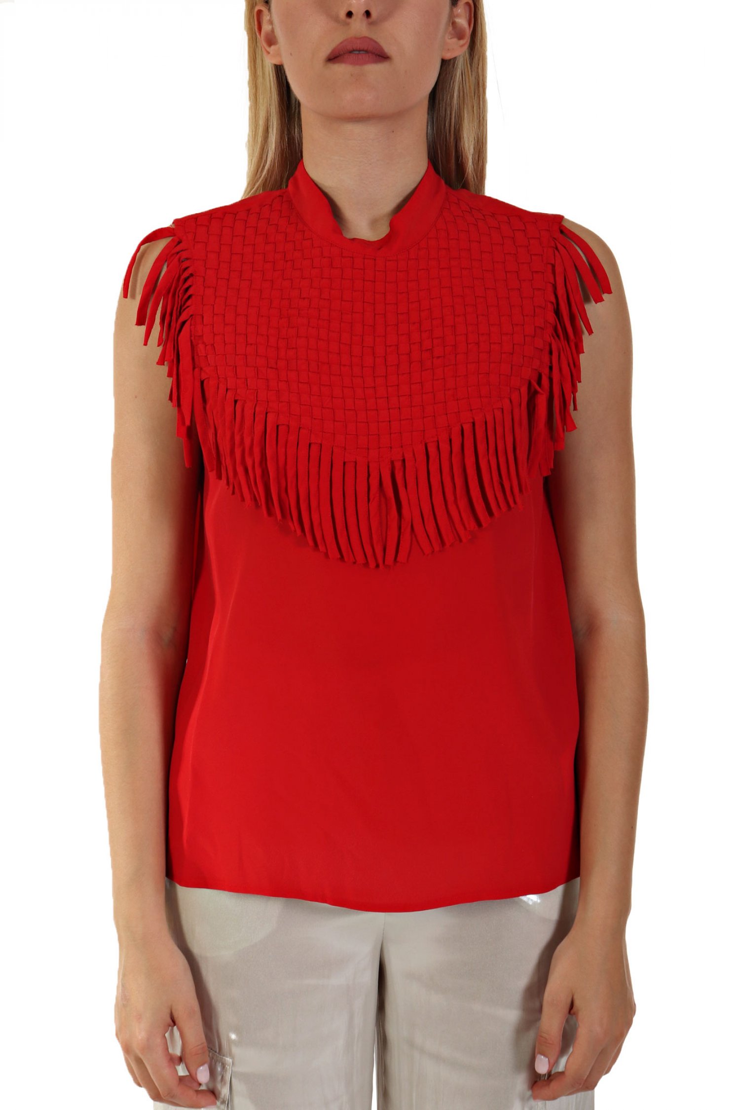 MARELLA ΤΟΠ MINOSSE ΑΝΑΓΛΥΦΟ ΚΡΟΣΙΑ ΚΟΚΚΙΝΟ