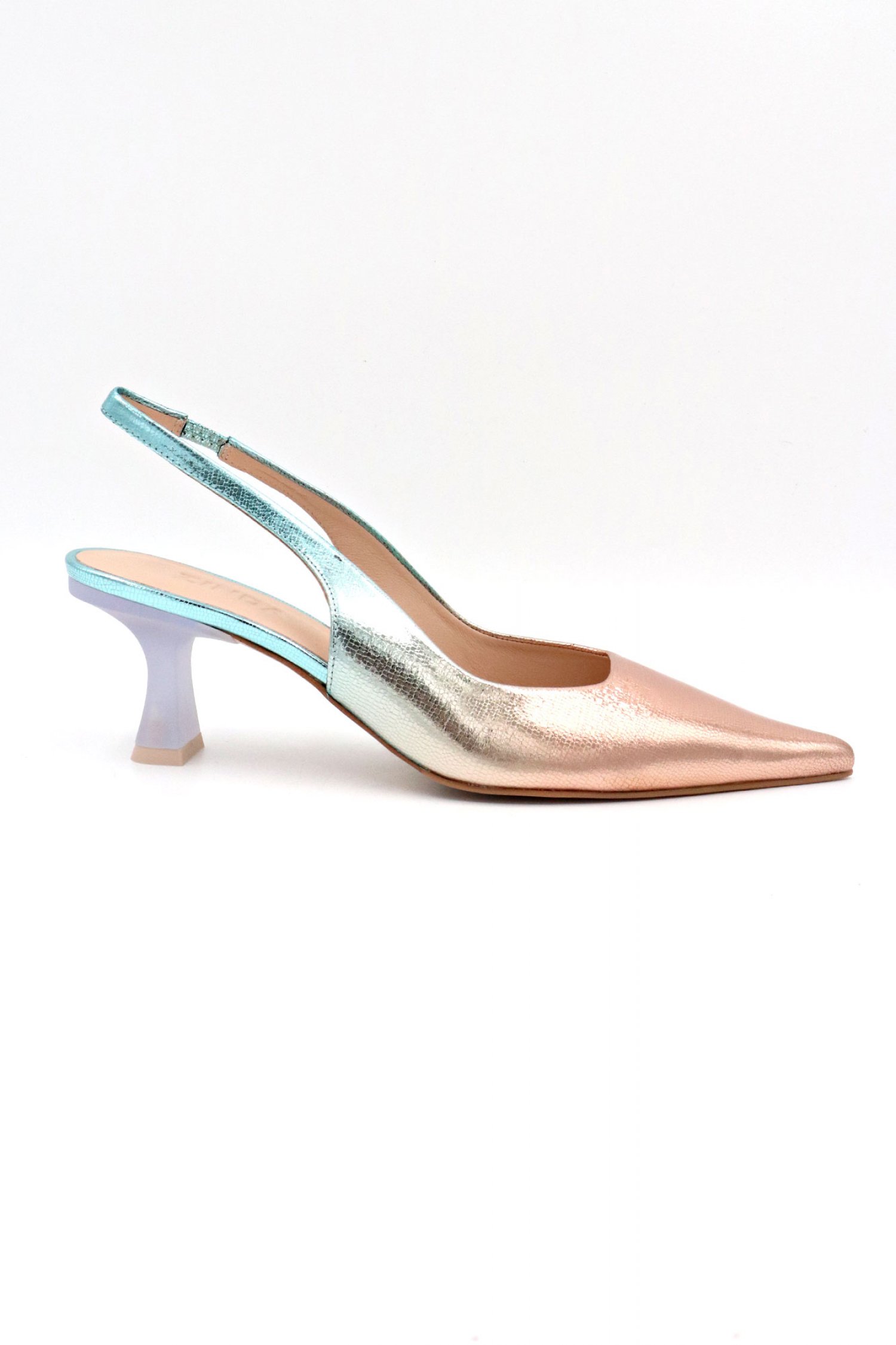 ZINDA ΠΑΠΟΥΤΣΙΑ MULES METAΛΛΙΚΑ ΧΡΩΜΑΤΑ