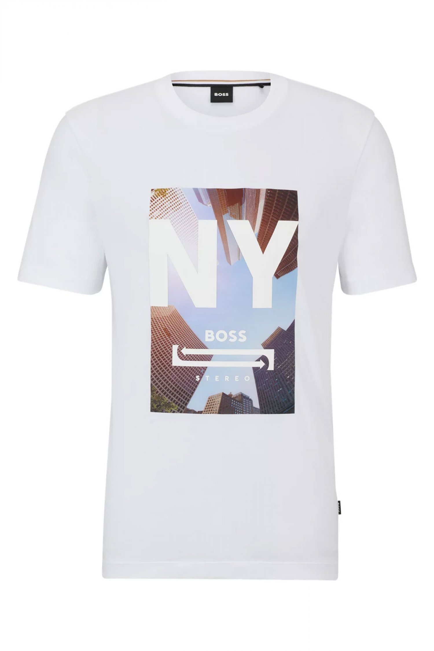 BOSS T-SHIRT JERSEY TIBURT 511 ΛΕΥΚΟ