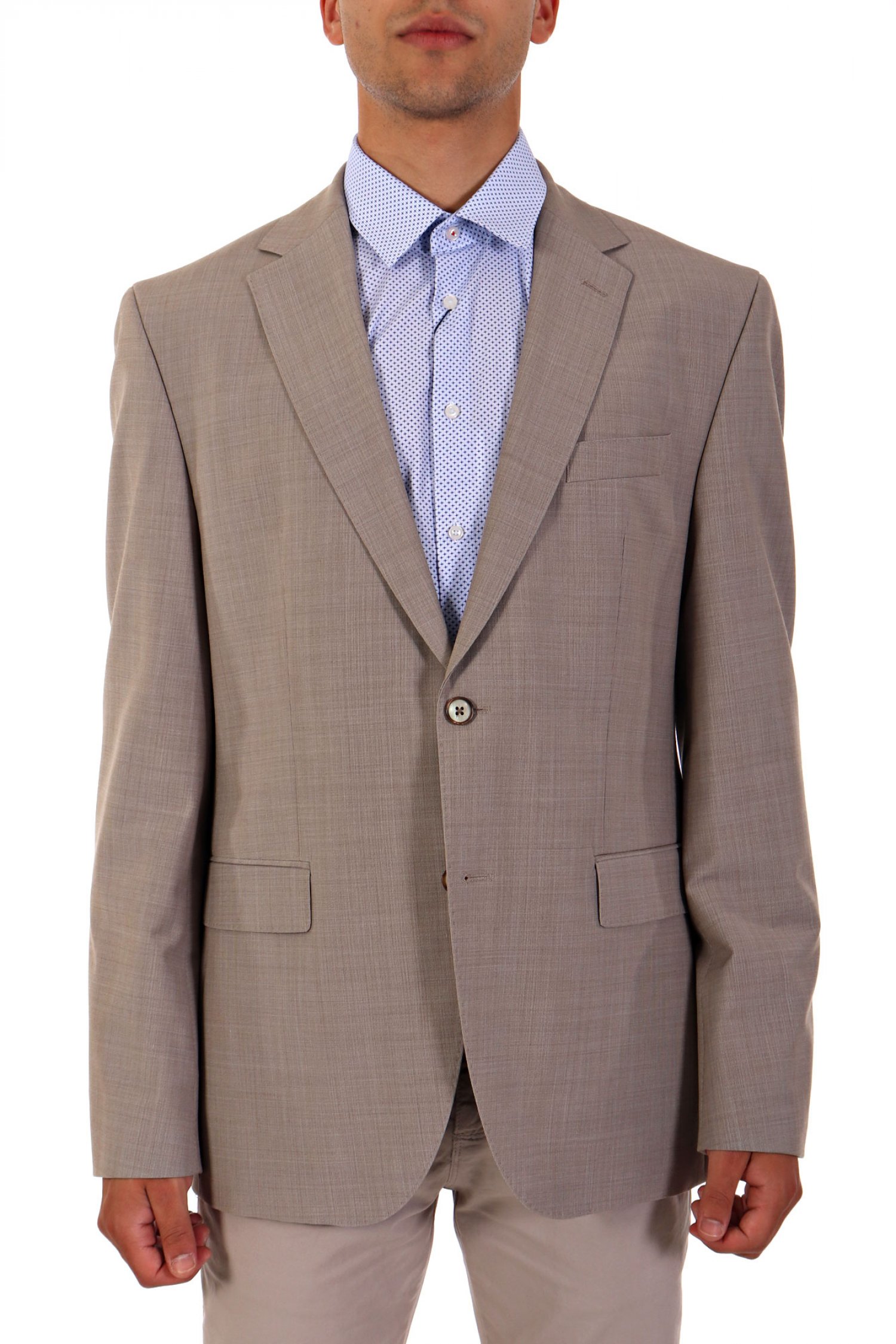 BOSS ΣΑΚΑΚΙ H-JECKSON-S-MM-224 REGULAR FIT ΜΠΕΖ