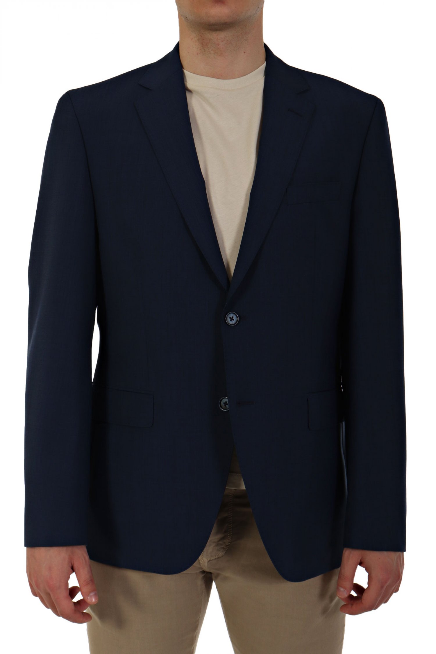 BOSS ΣΑΚΑΚΙ H-JECKSON-S-MM-224 REGULAR FIT ΜΠΛΕ