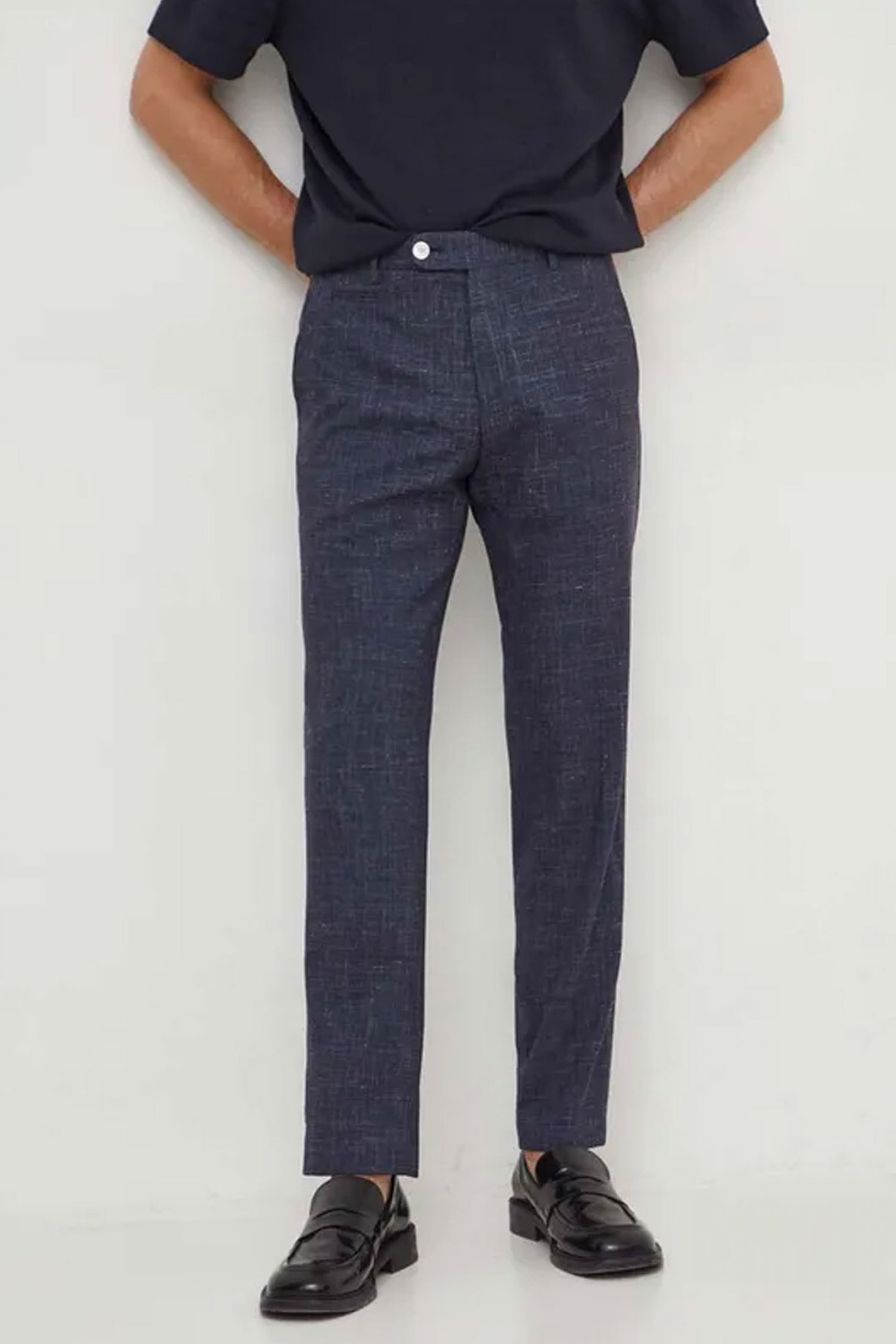 BOSS ΠΑΝΤΕΛΟΝΙ ΚΟΣΤΟΥΜΙΟΥ SLIM FIT H-GENIUS-242 ΜΠΛΕ