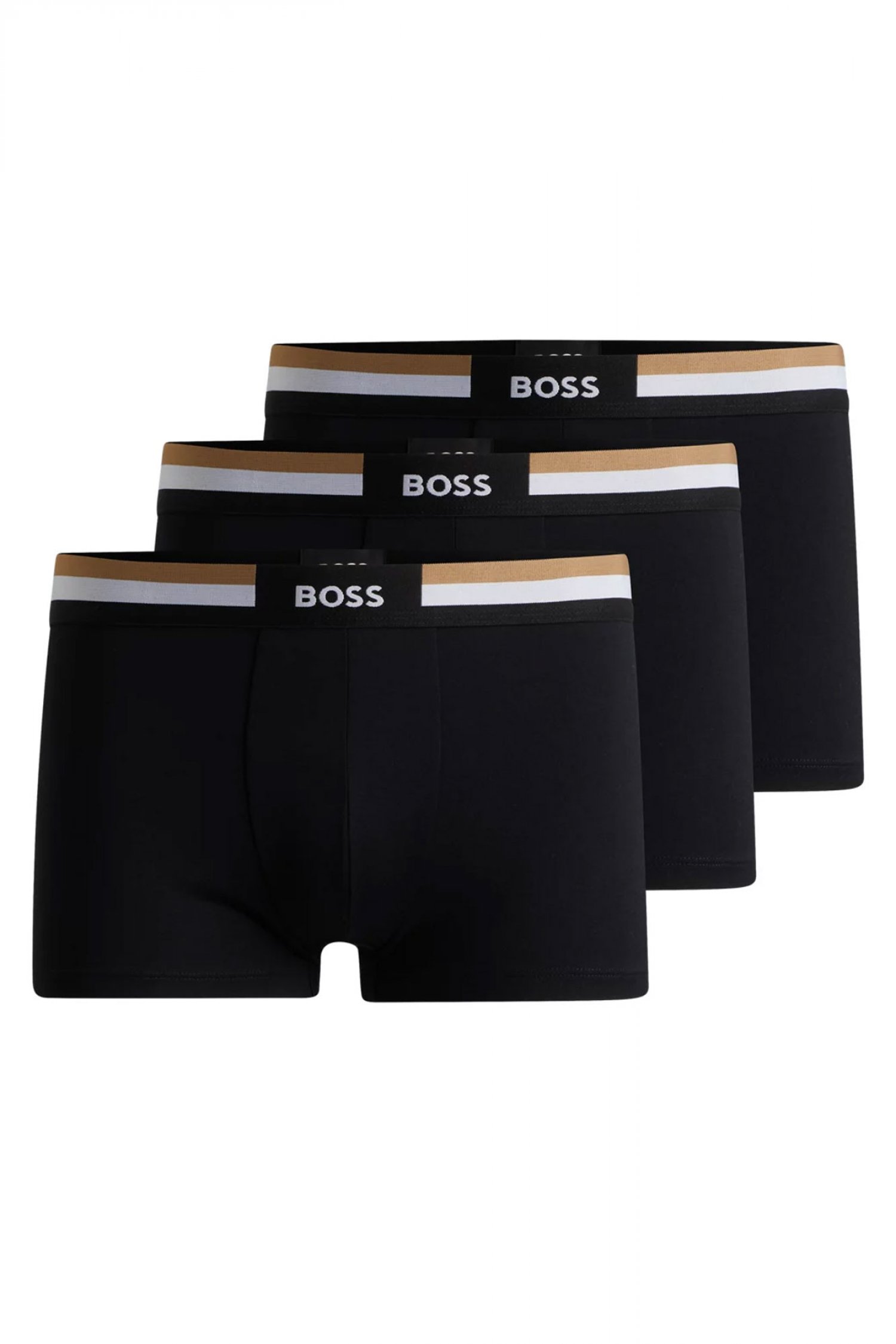 BOSS ΕΣΩΡΟΥΧΑ TRUNK 3P MOTION COOLMAX/COTTON STRETCH ΜΑΥΡO