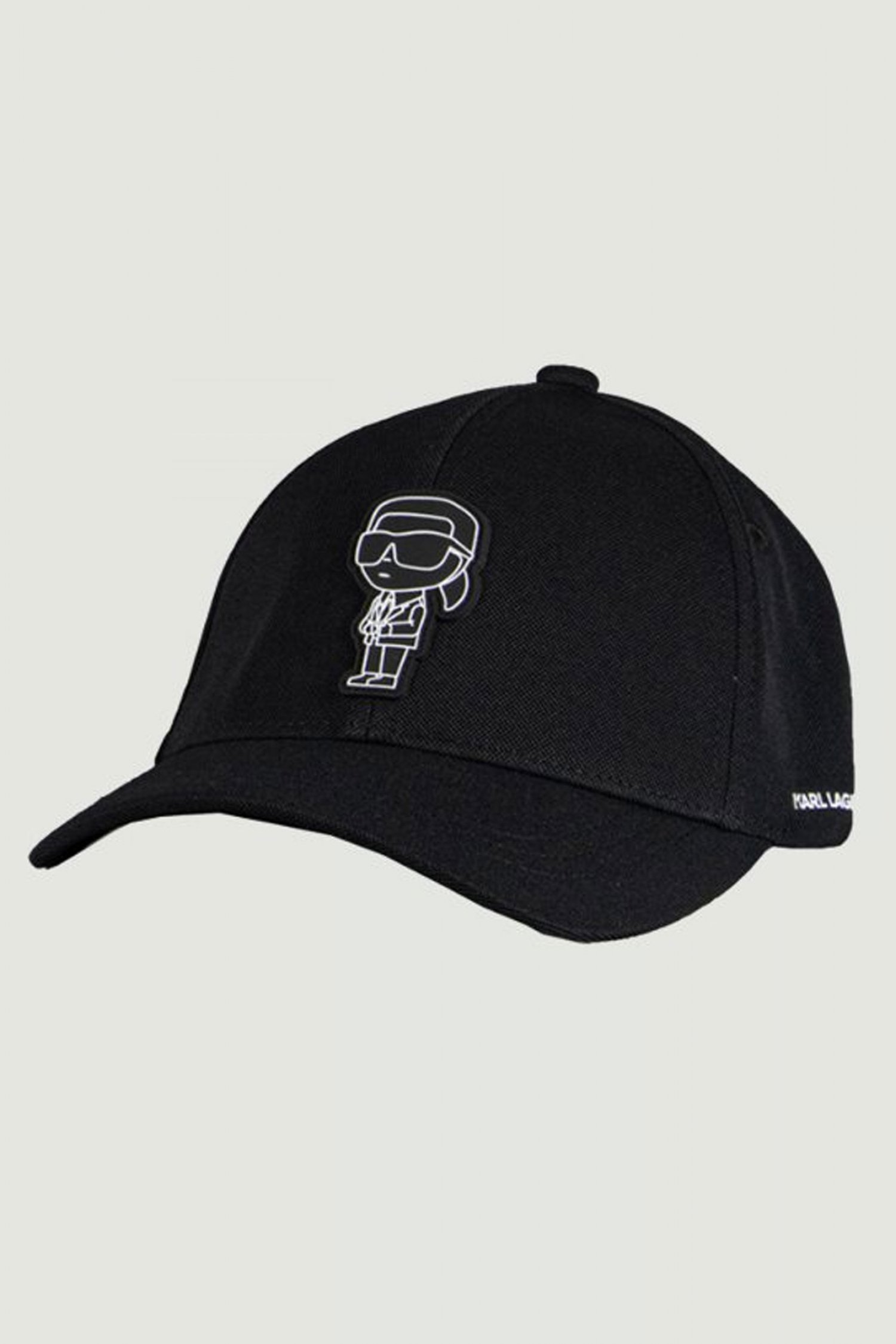 KARL LAGERFELD ΚΑΠΕΛΟ BASECAP LOGO ΜΑΥΡΟ
