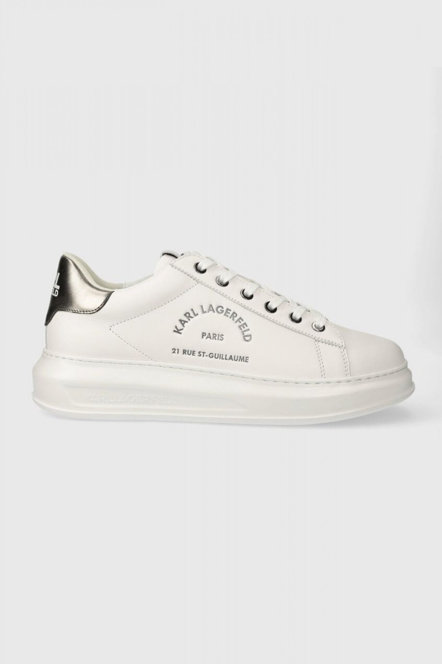 KARL LAGERFELD ΠΑΠΟΥΤΣΙΑ SNEAKERS KAPRI MENS MAISON ΛΕΥΚΟ