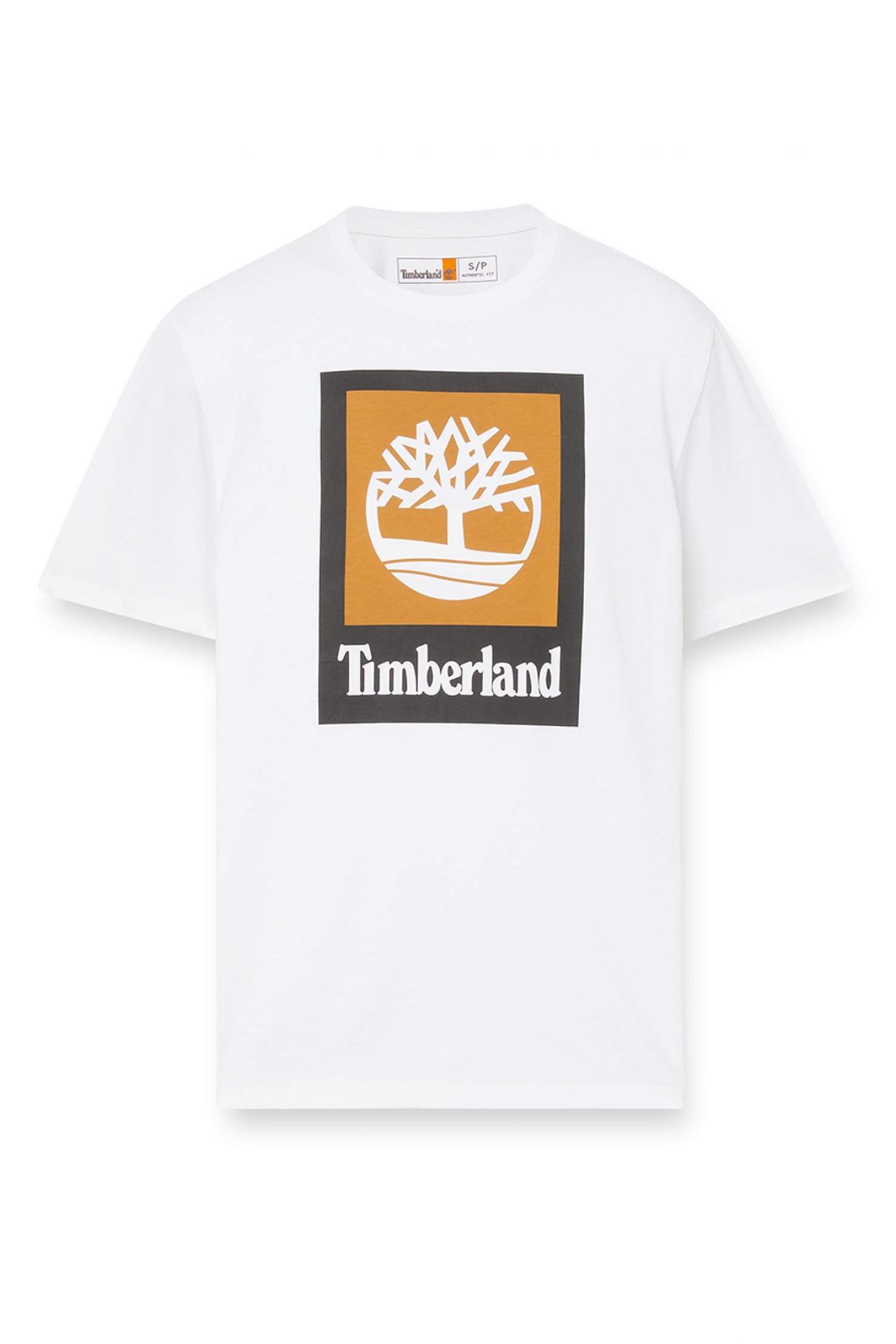 TIMBERLAND T-SHIRT COLORED AUTHENTIC FIT ΛΕΥΚΟ
